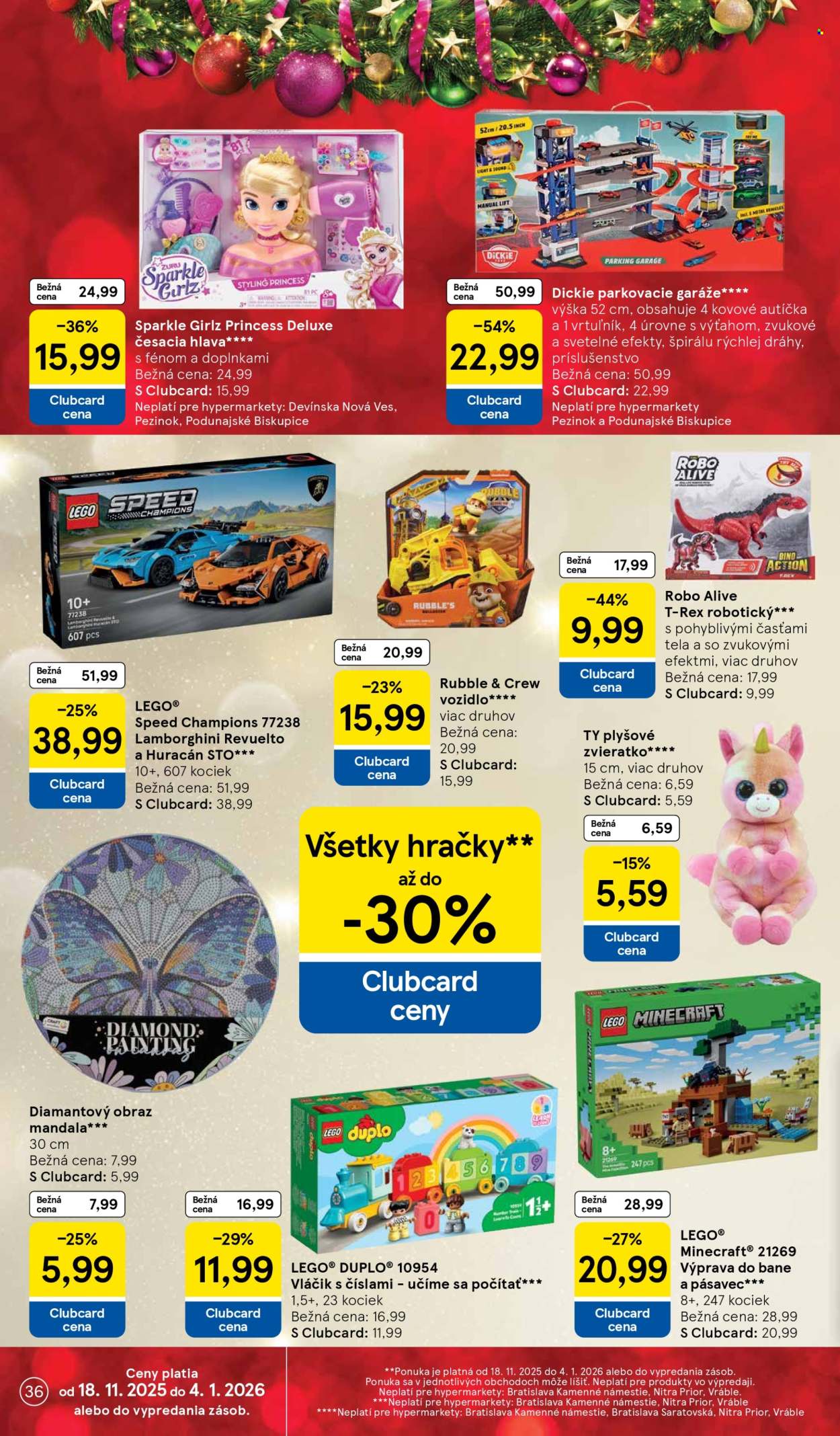 Leták TESCO - 3.12.2025 - 7.12.2025. Strana 36