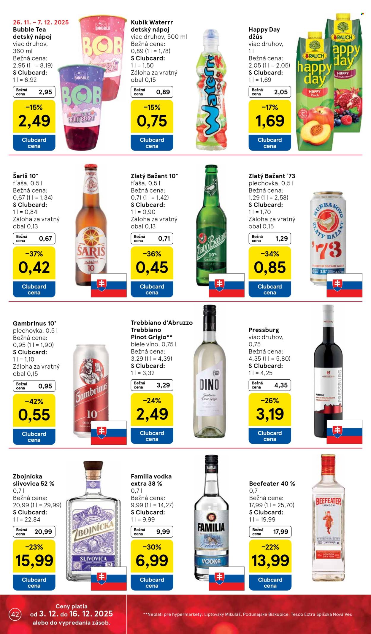 Leták TESCO - 3.12.2025 - 7.12.2025. Strana 42