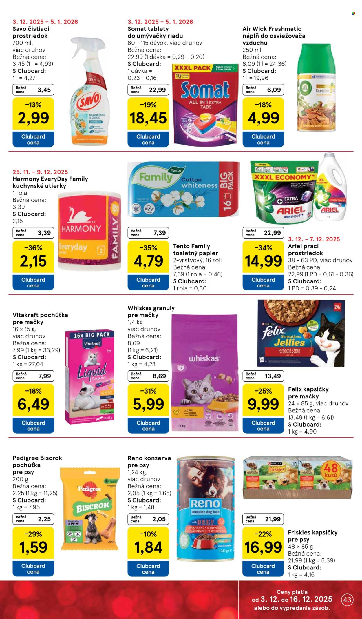 Leták TESCO - 3.12.2025 - 7.12.2025. Strana 43