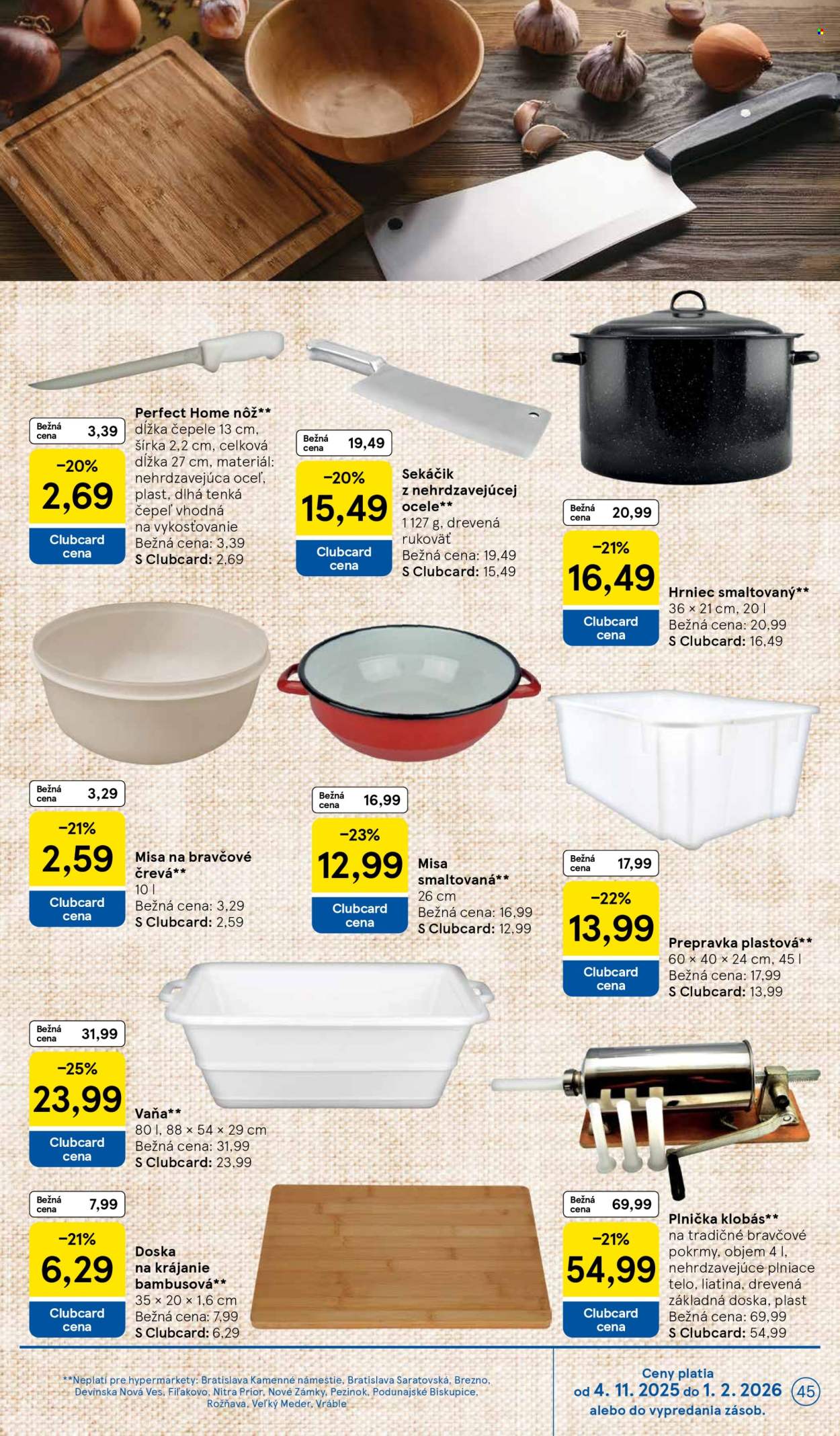 Leták TESCO - 3.12.2025 - 7.12.2025. Strana 45