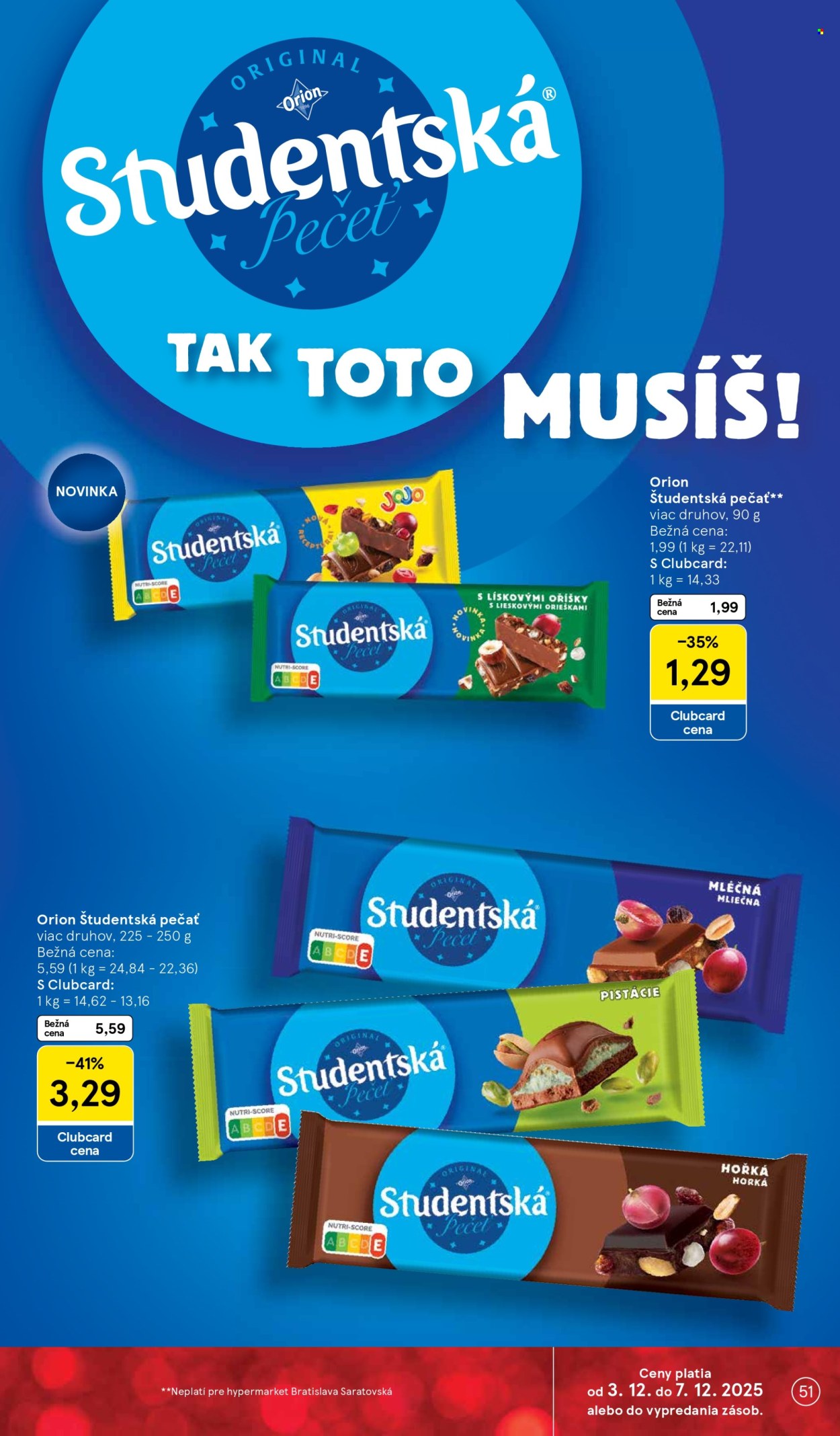 Leták TESCO - 3.12.2025 - 7.12.2025. Strana 51