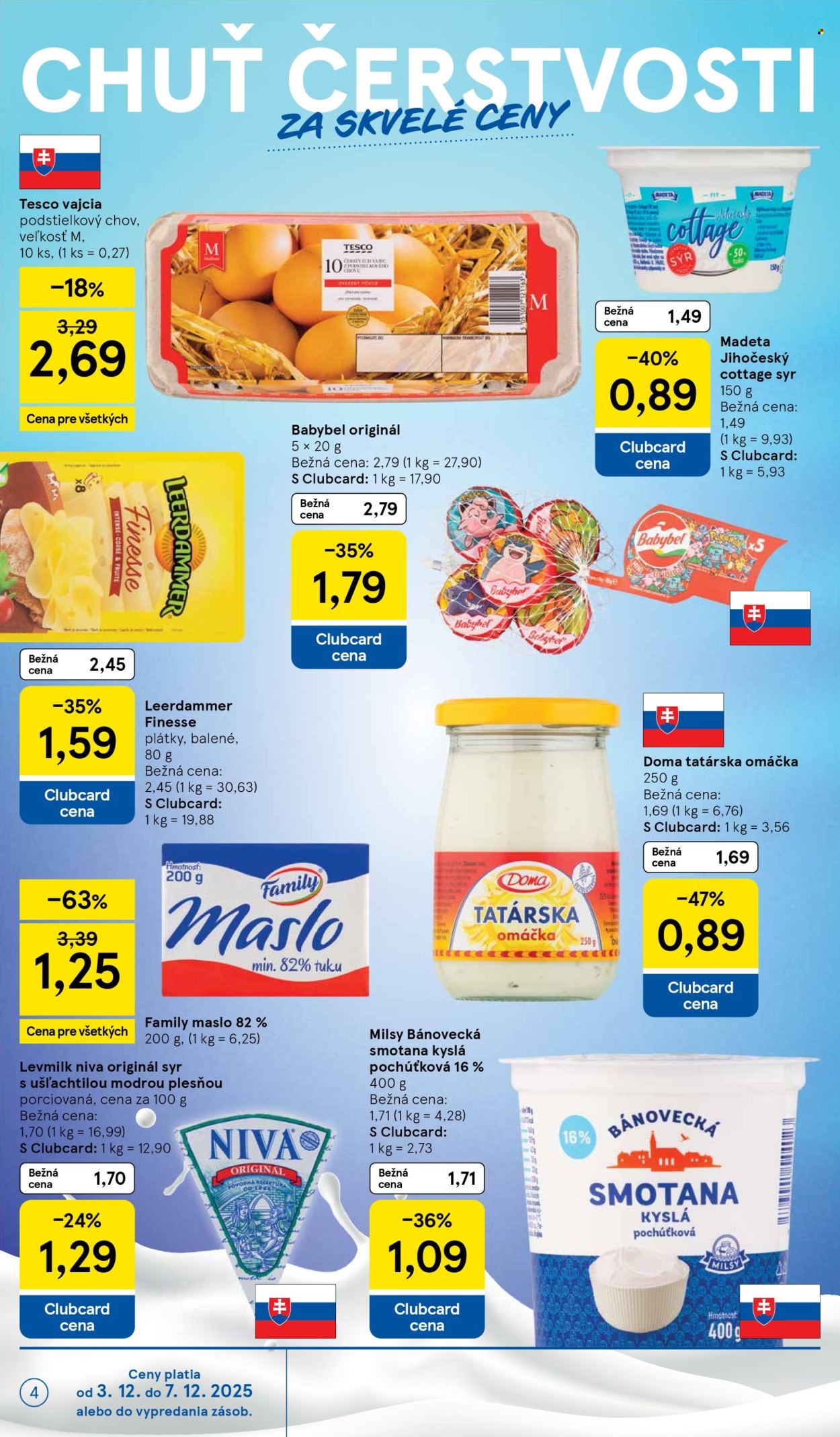 Leták TESCO supermarket - 3.12.2025 - 7.12.2025. Strana 4