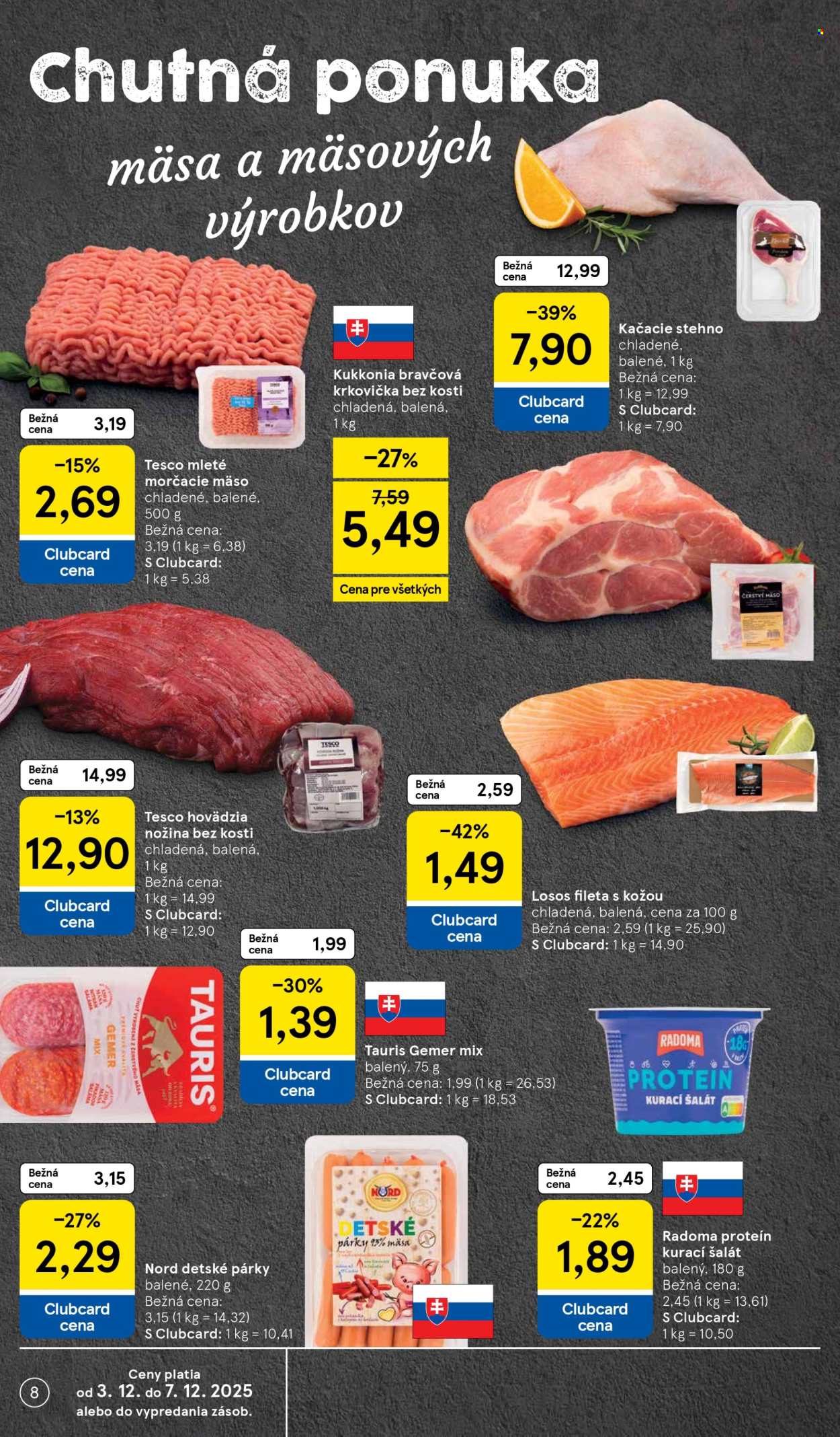 Leták TESCO supermarket - 3.12.2025 - 7.12.2025. Strana 8