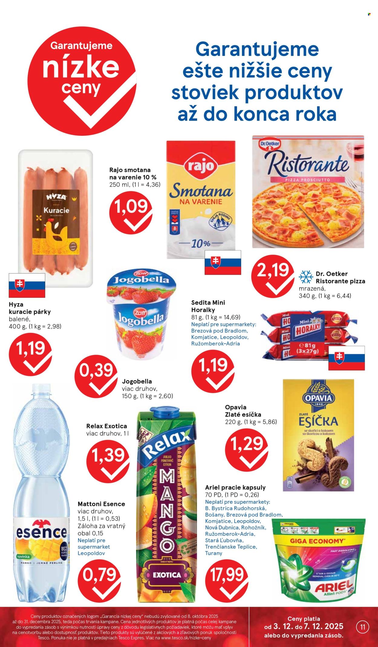 Leták TESCO supermarket - 3.12.2025 - 7.12.2025. Strana 11