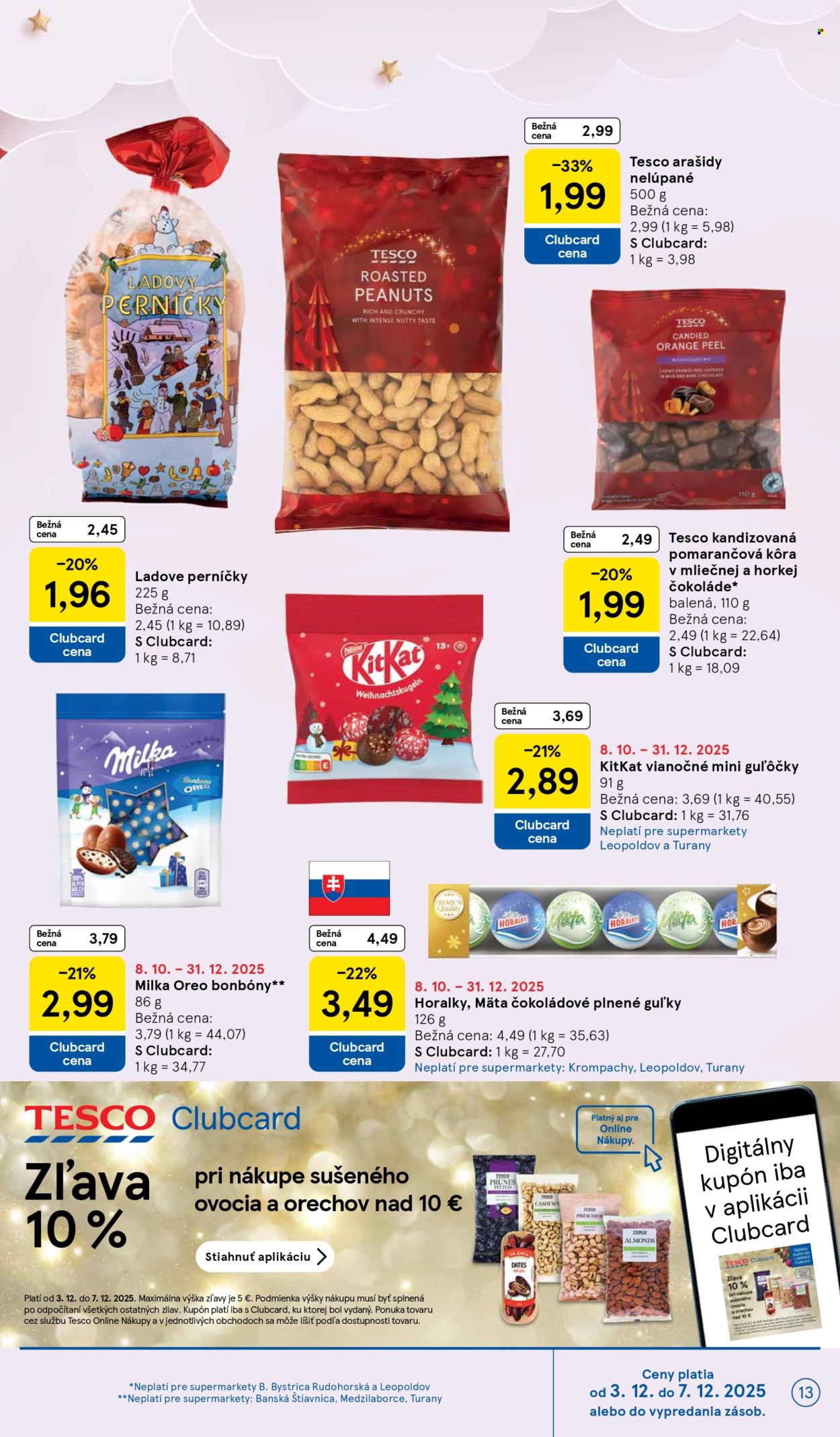 Leták TESCO supermarket - 3.12.2025 - 7.12.2025. Strana 13