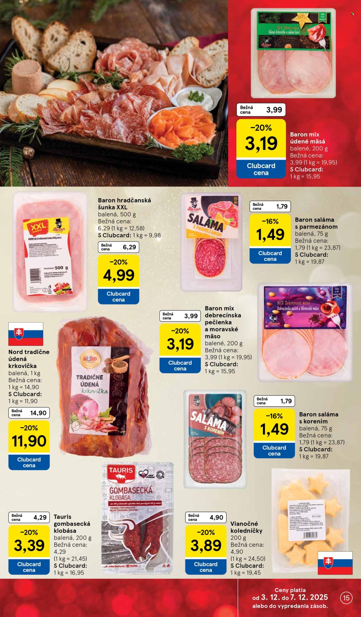 Leták TESCO supermarket - 3.12.2025 - 7.12.2025. Strana 15