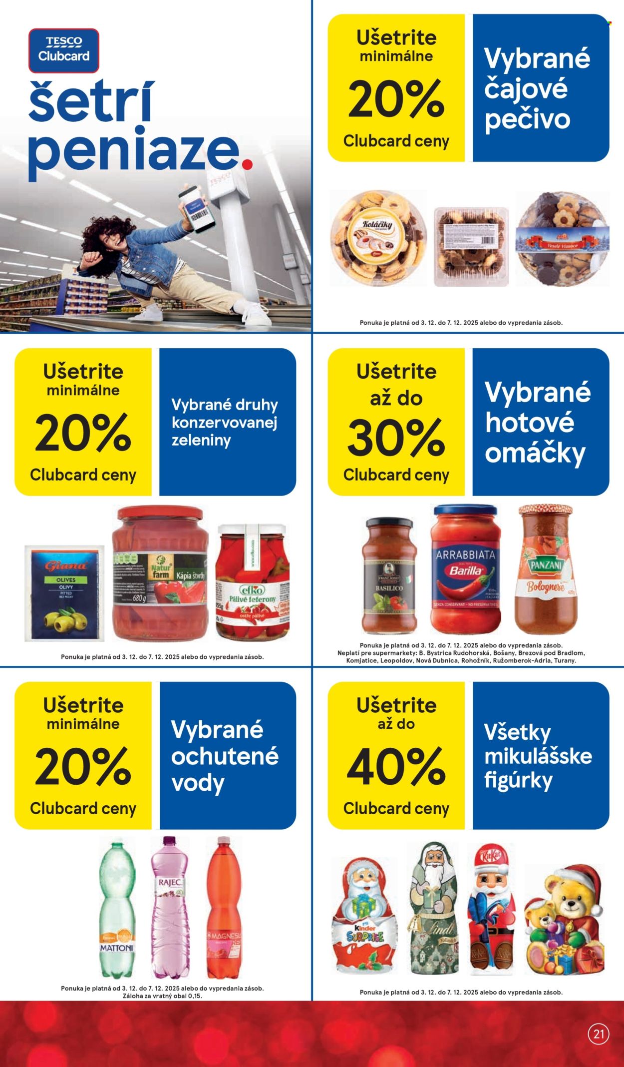 Leták TESCO supermarket - 3.12.2025 - 7.12.2025. Strana 21