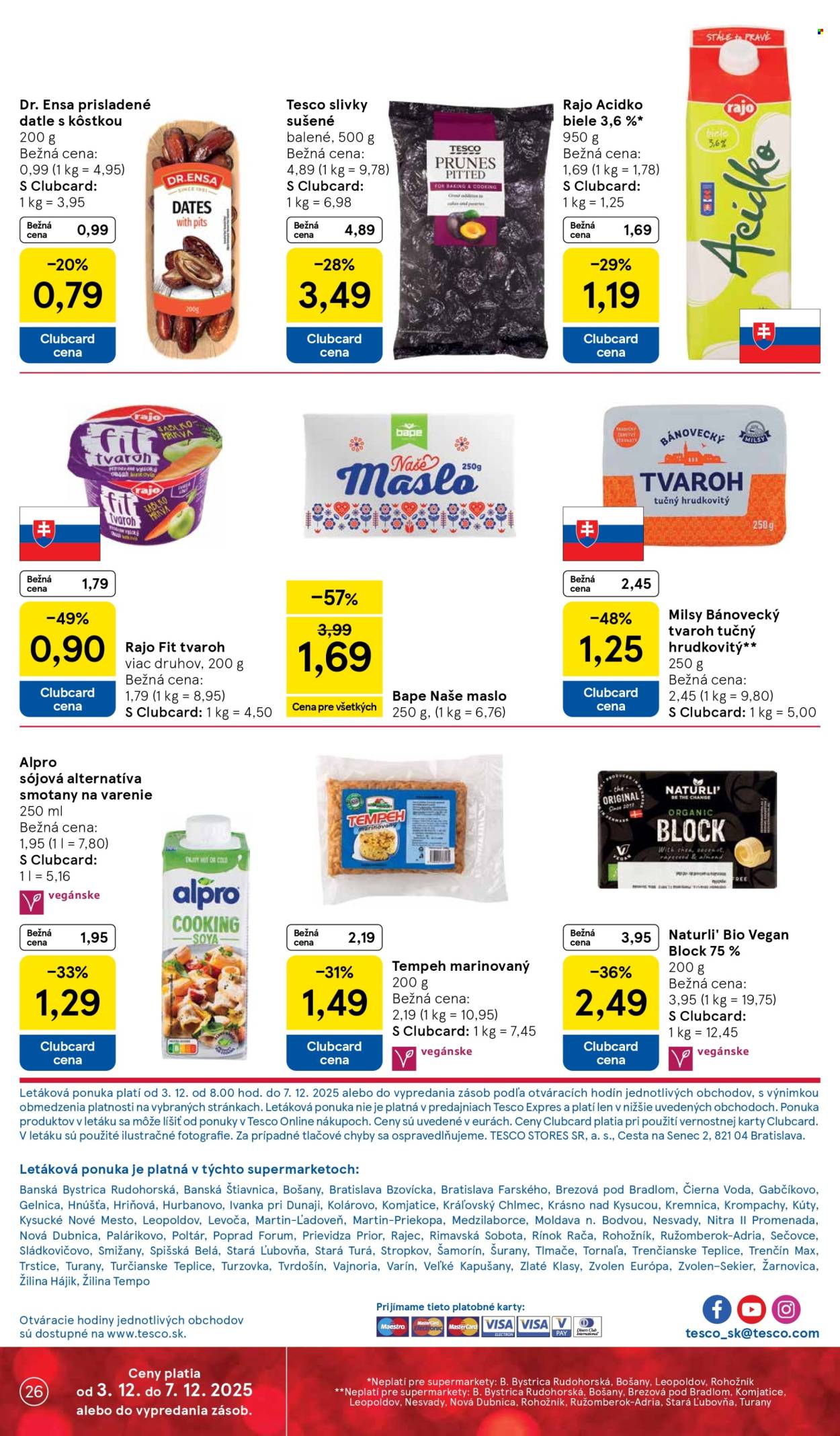 Leták TESCO supermarket - 3.12.2025 - 7.12.2025. Strana 26
