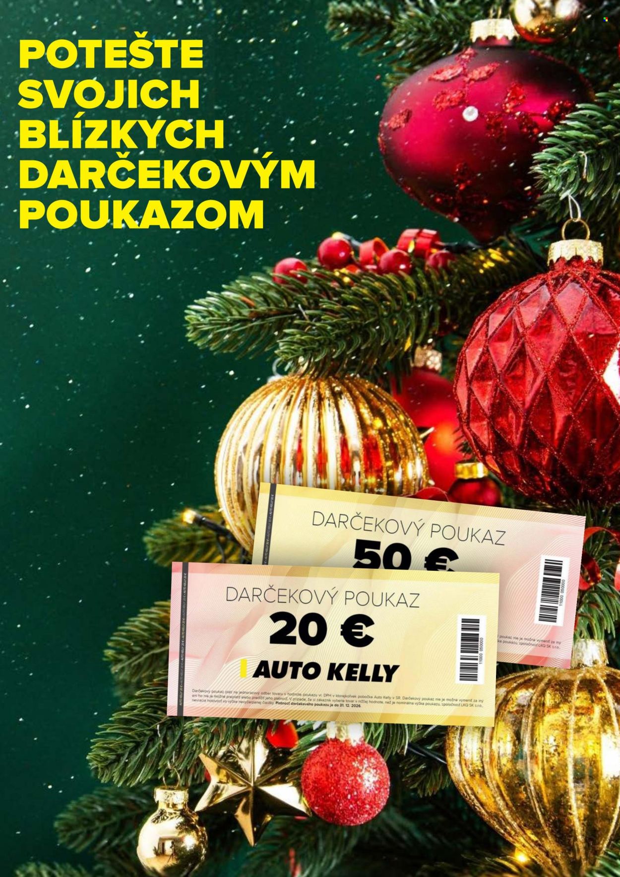 Leták Auto Kelly - 2.12.2025 - 5.1.2026. Strana 11