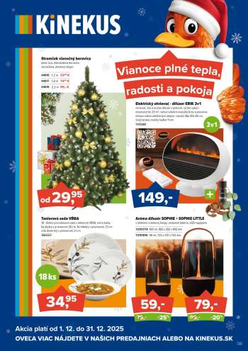 Leták Kinekus - 1.12.2025 - 31.12.2025.