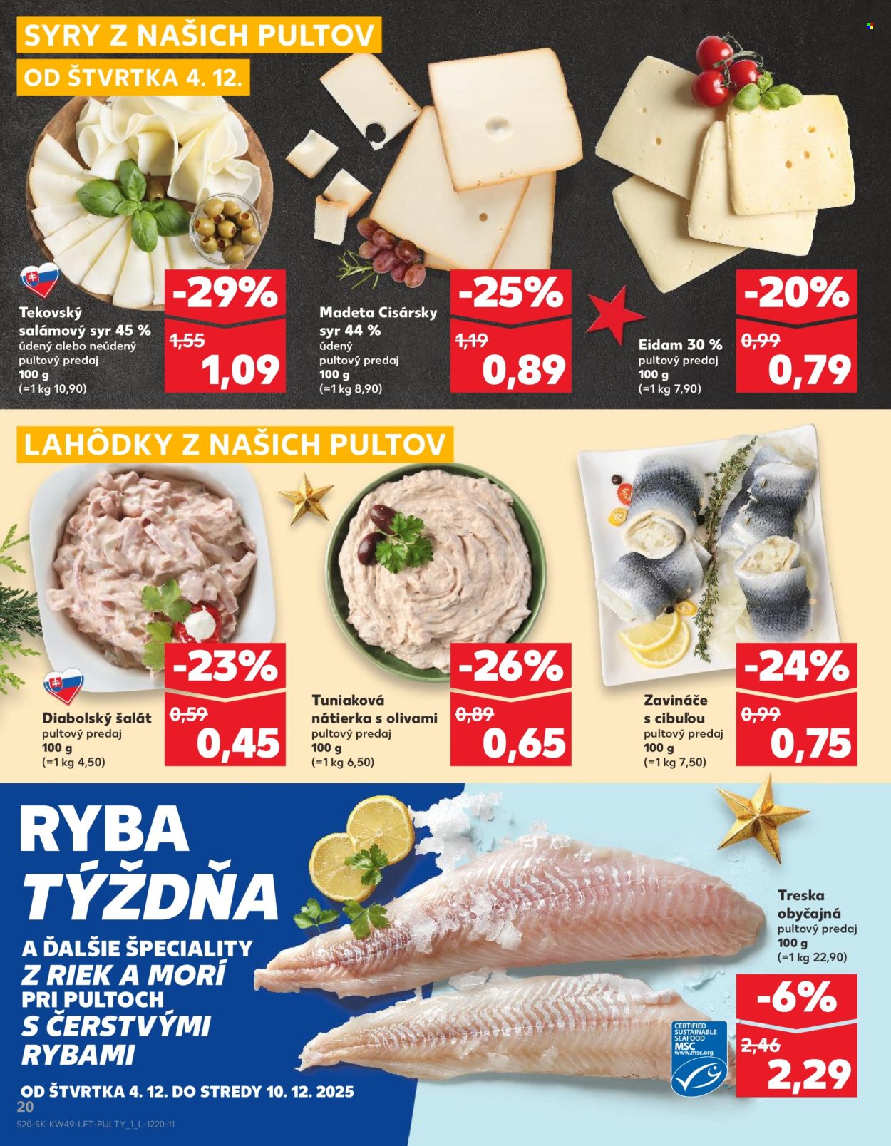 Leták Kaufland - 4.12.2025 - 10.12.2025. Strana 20