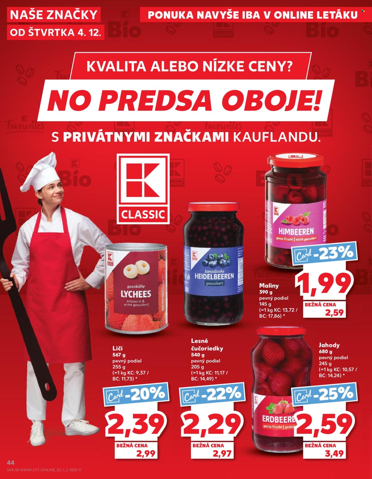 Leták Kaufland - 4.12.2025 - 10.12.2025. Strana 44