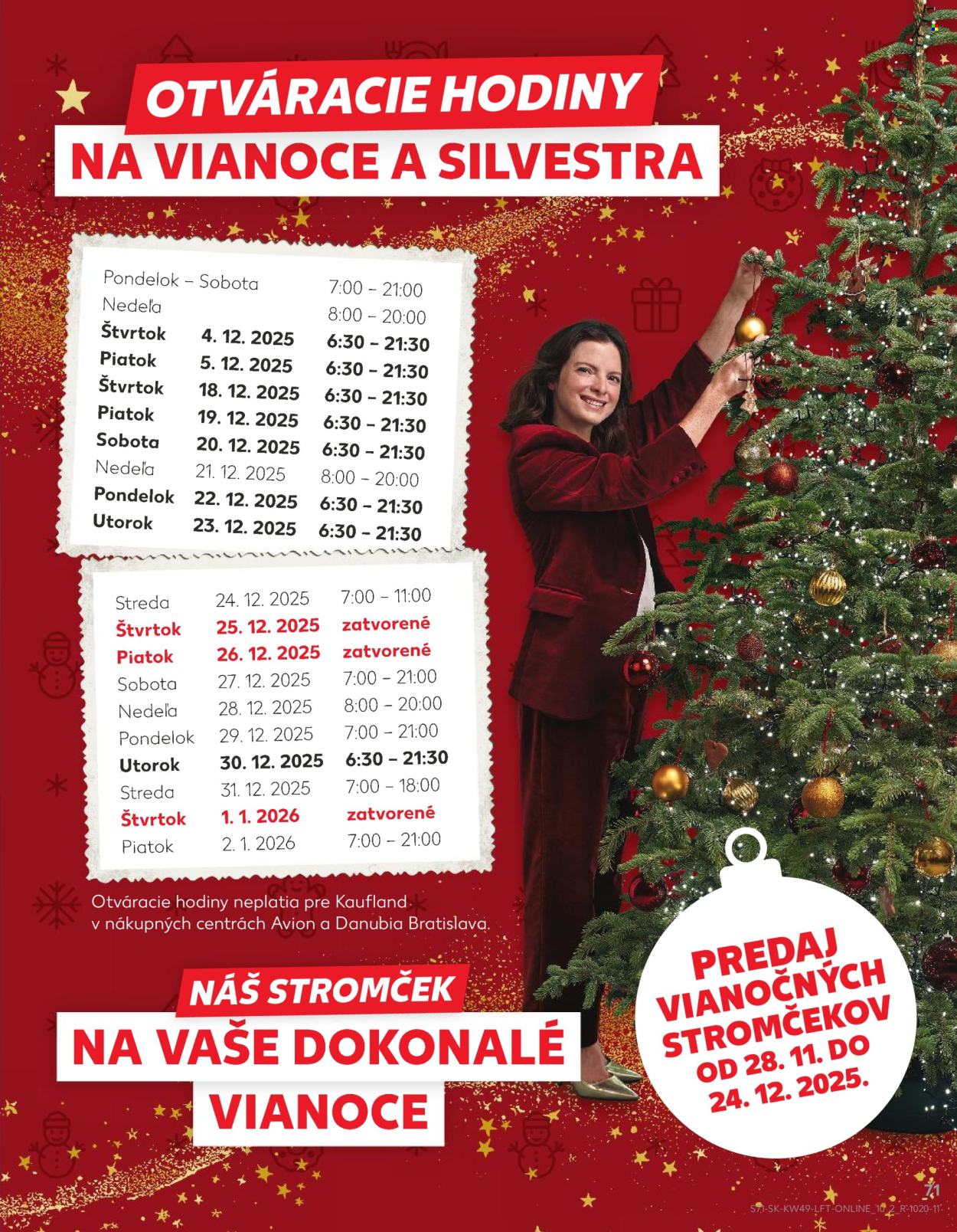 Leták Kaufland - 4.12.2025 - 10.12.2025. Strana 71