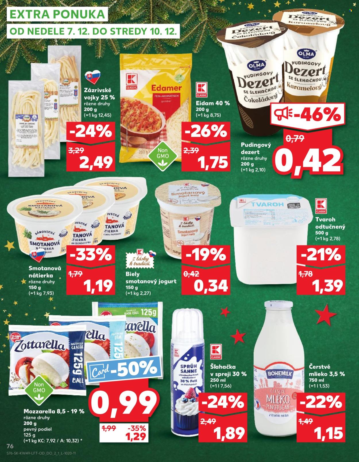 Leták Kaufland - 4.12.2025 - 10.12.2025. Strana 76