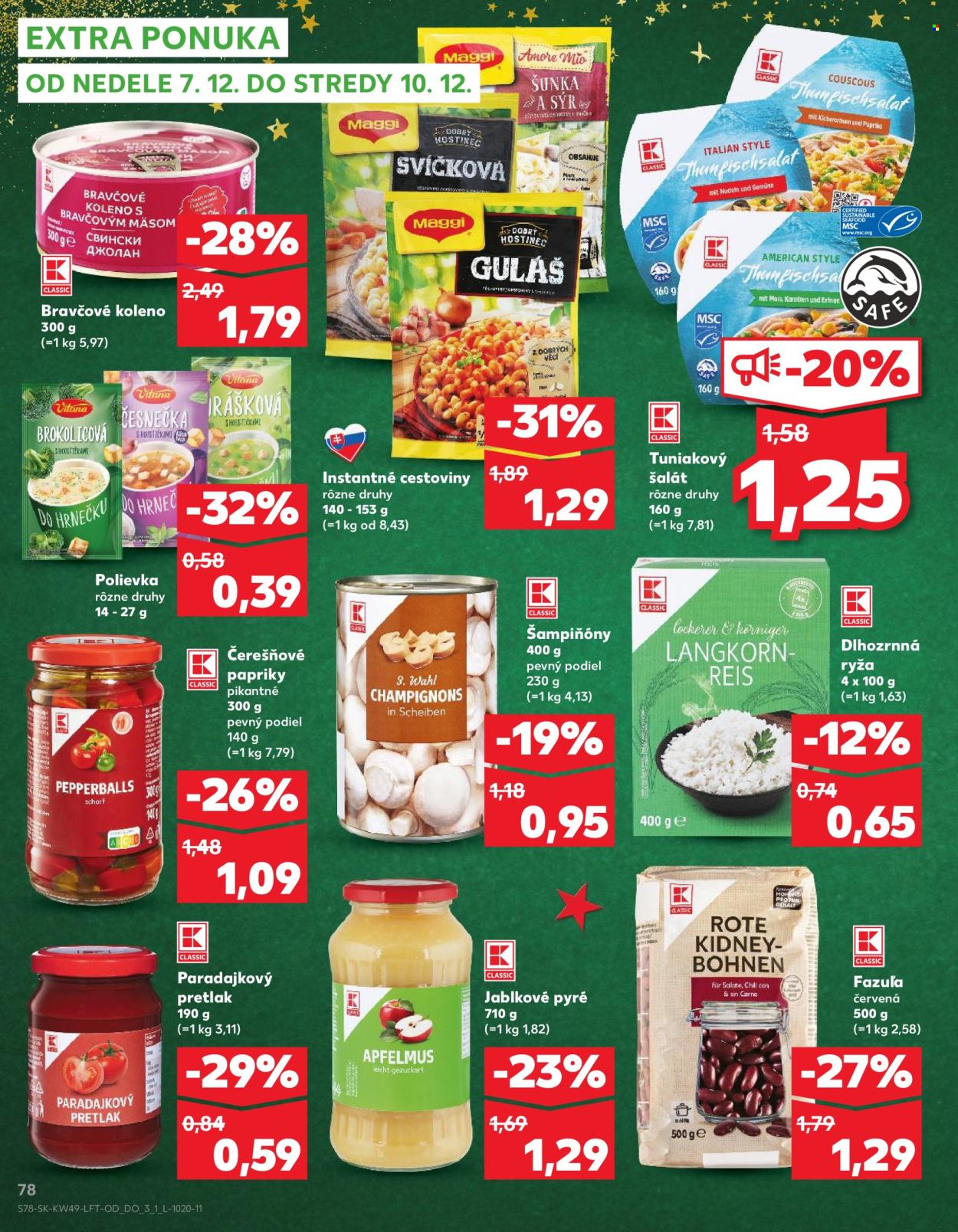 Leták Kaufland - 4.12.2025 - 10.12.2025. Strana 78