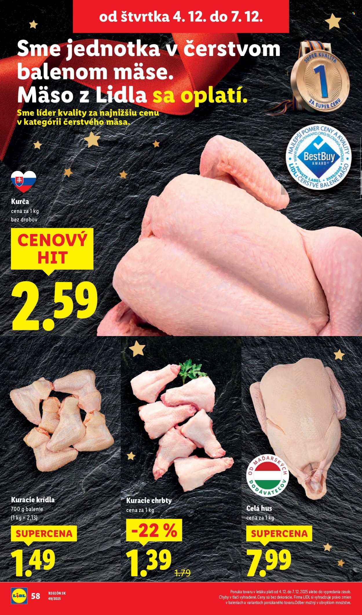 Leták Lidl - 4.12.2025 - 7.12.2025. Strana 12