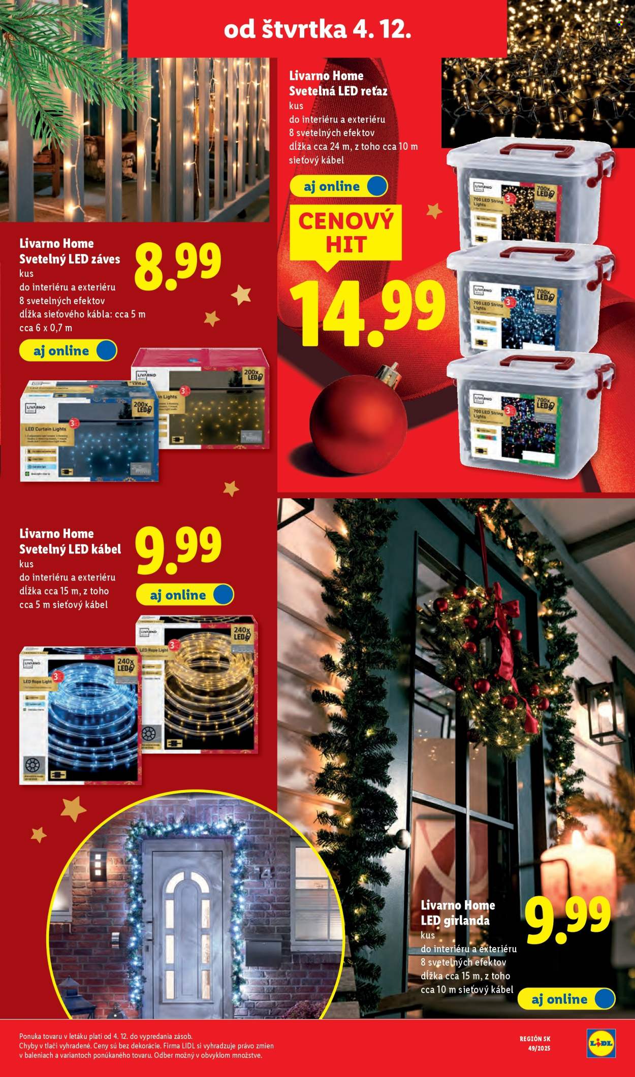 Leták Lidl - 4.12.2025 - 7.12.2025. Strana 35