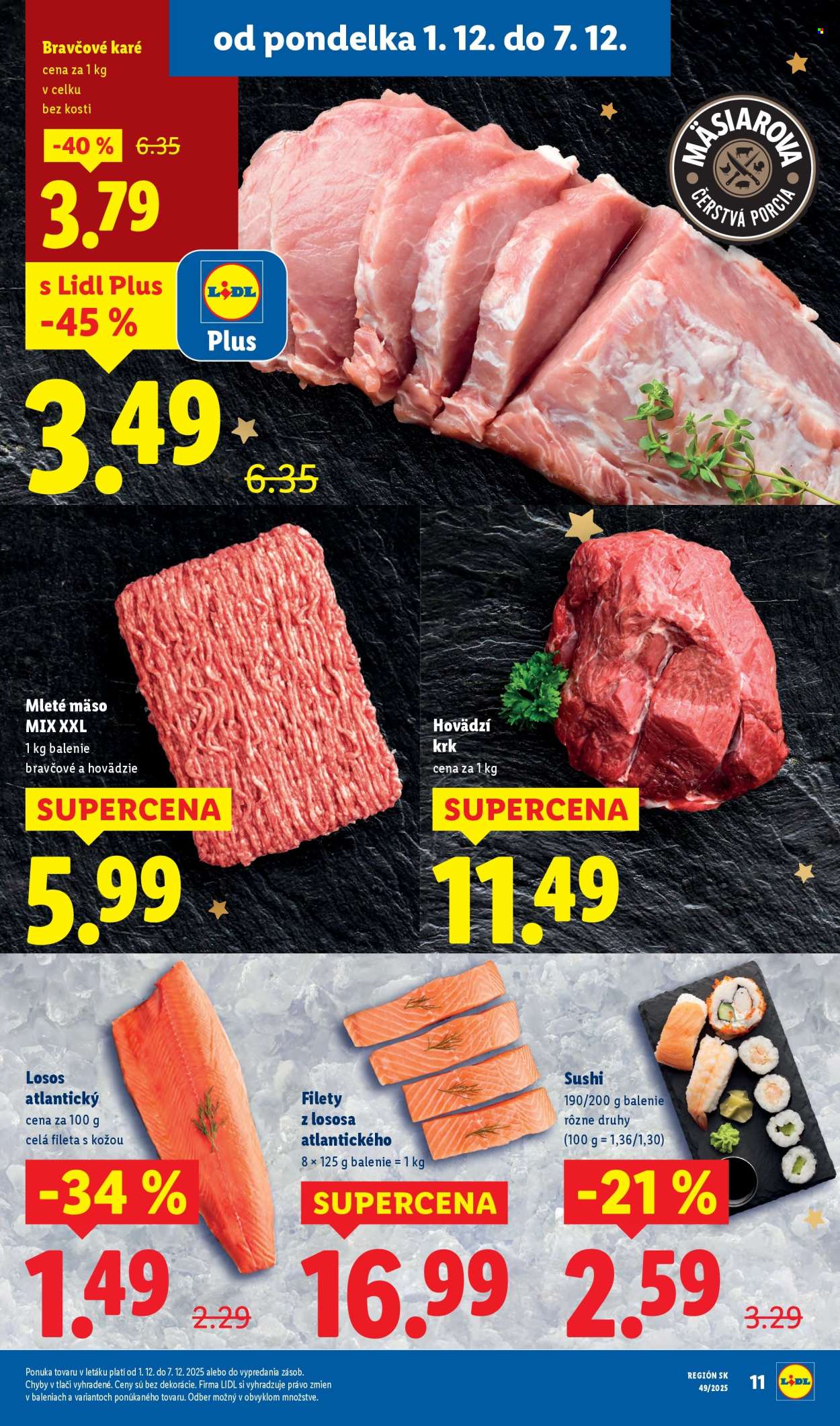 Leták Lidl - 4.12.2025 - 7.12.2025. Strana 49