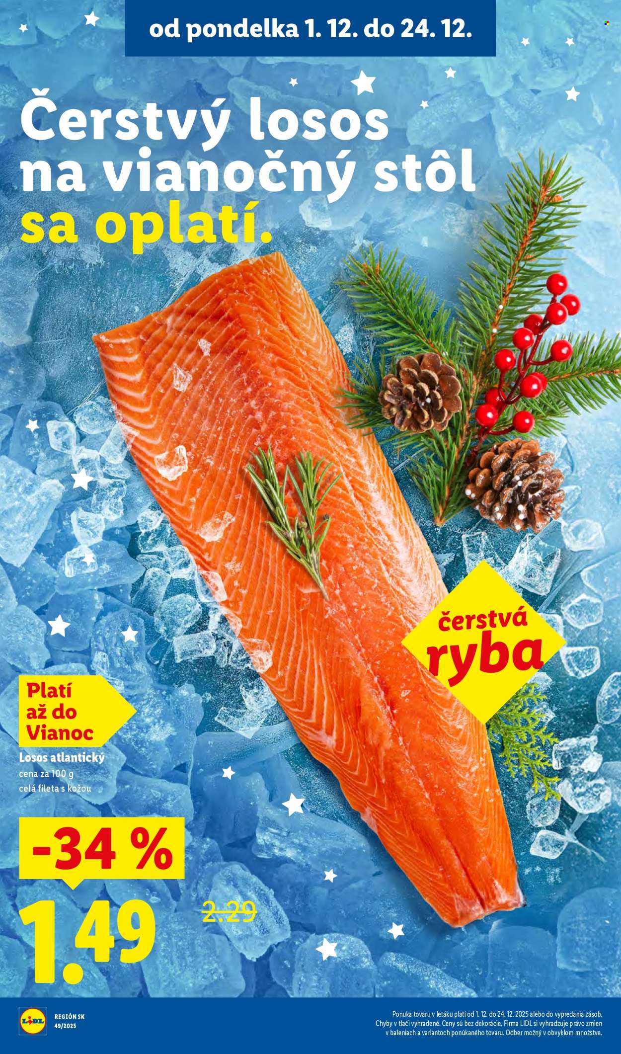 Leták Lidl - 4.12.2025 - 7.12.2025. Strana 50