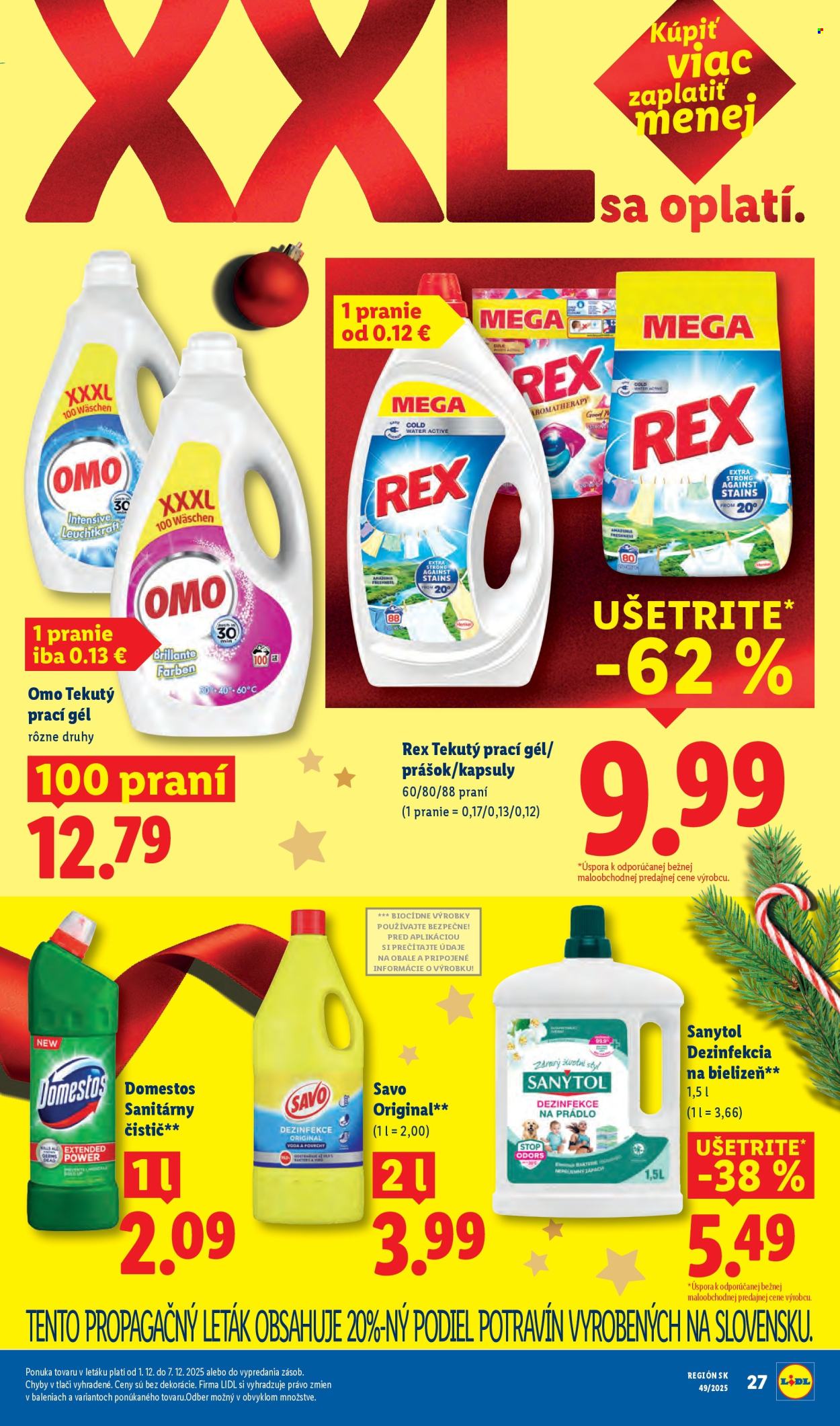 Leták Lidl - 4.12.2025 - 7.12.2025. Strana 71