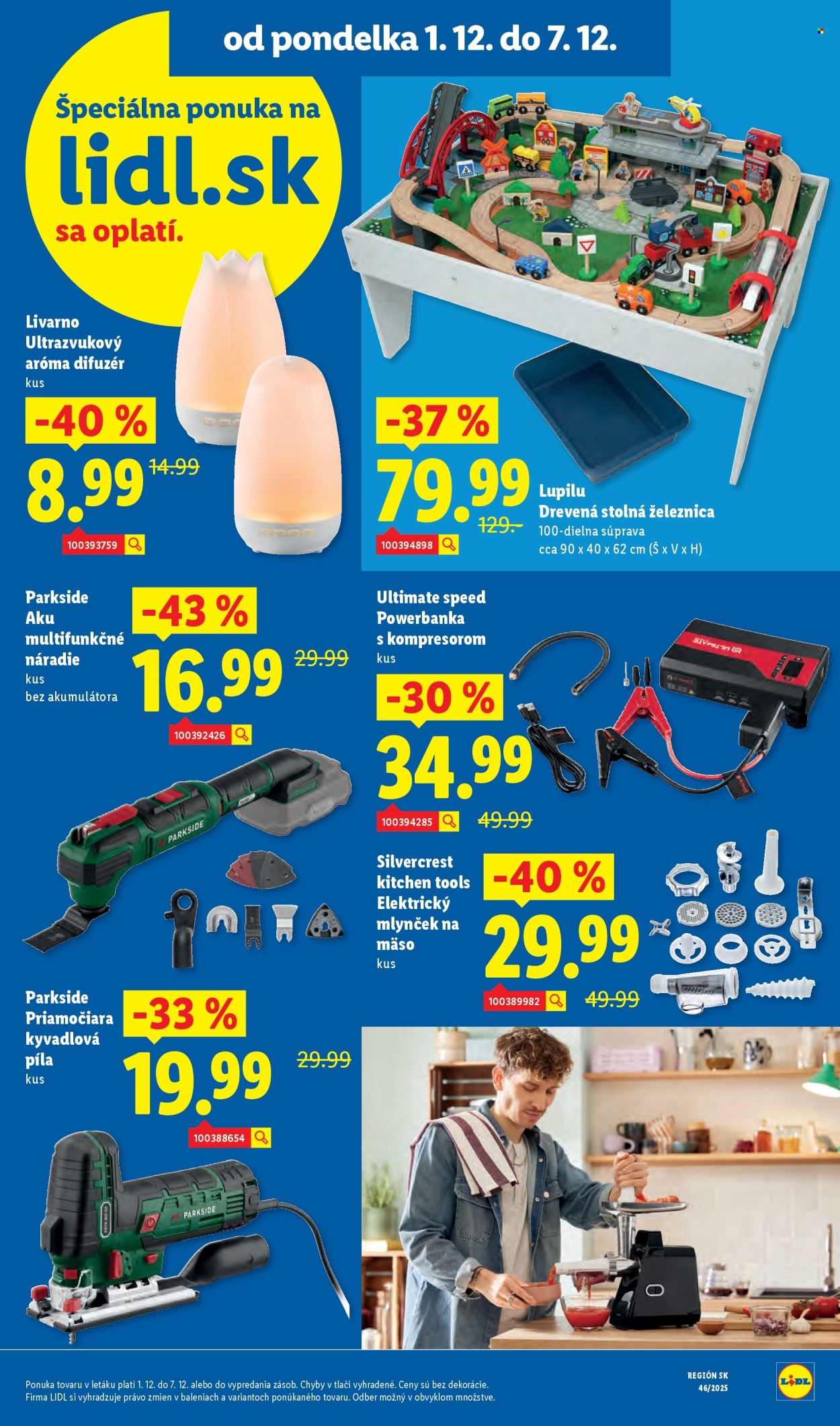 Leták Lidl - 4.12.2025 - 7.12.2025. Strana 99
