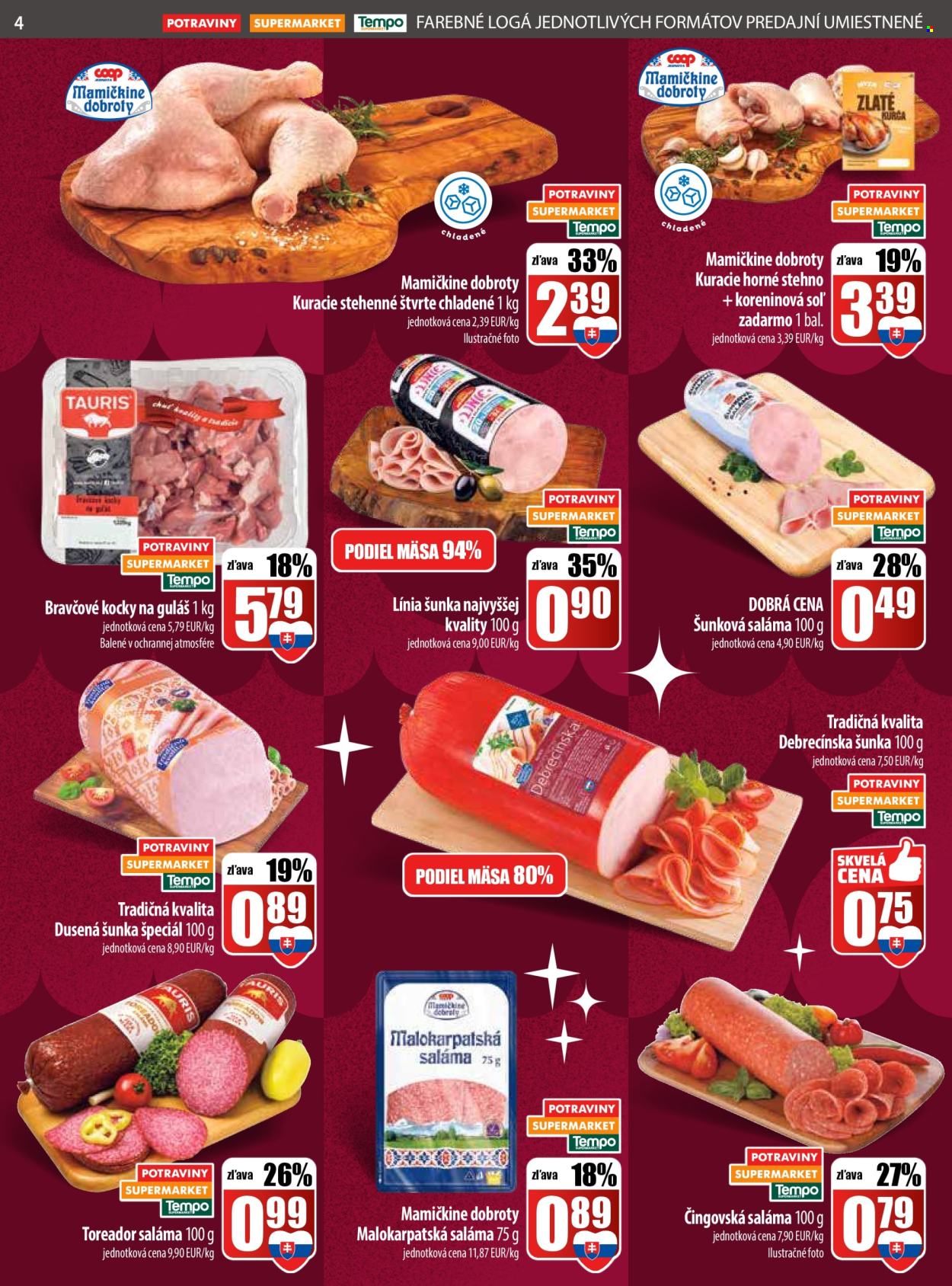 Leták COOP Jednota - 4.12.2025 - 10.12.2025. Strana 4