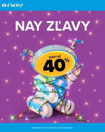 Leták NAY Elektrodom - 3.12.2025 - 24.12.2025.