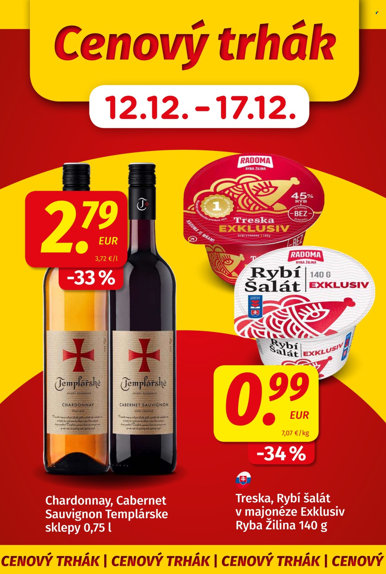 Leták Potraviny KORUNA - 5.12.2025 - 17.12.2025. Strana 3