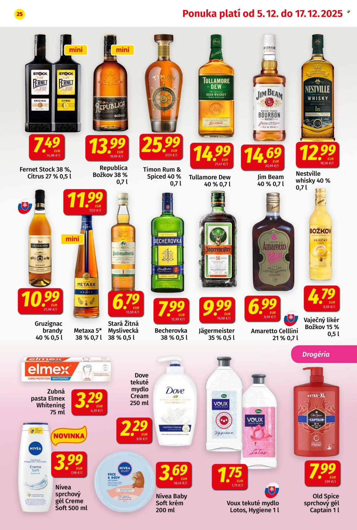 Leták Potraviny KORUNA - 5.12.2025 - 17.12.2025. Strana 25