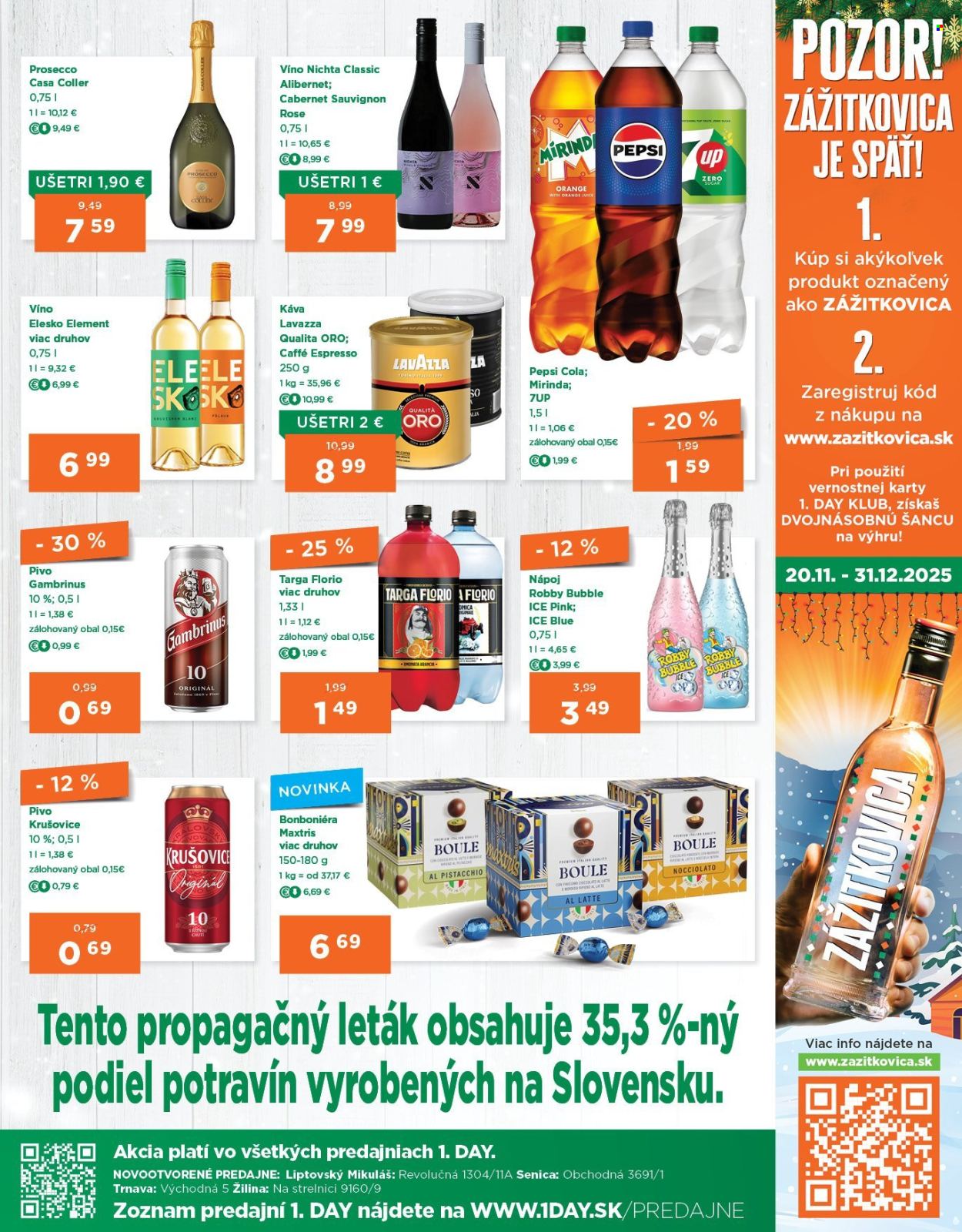 Leták 1Day - 4.12.2025 - 17.12.2025. Strana 3