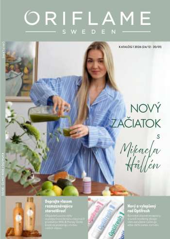Leták Oriflame - 24.12.2025 - 20.1.2026.