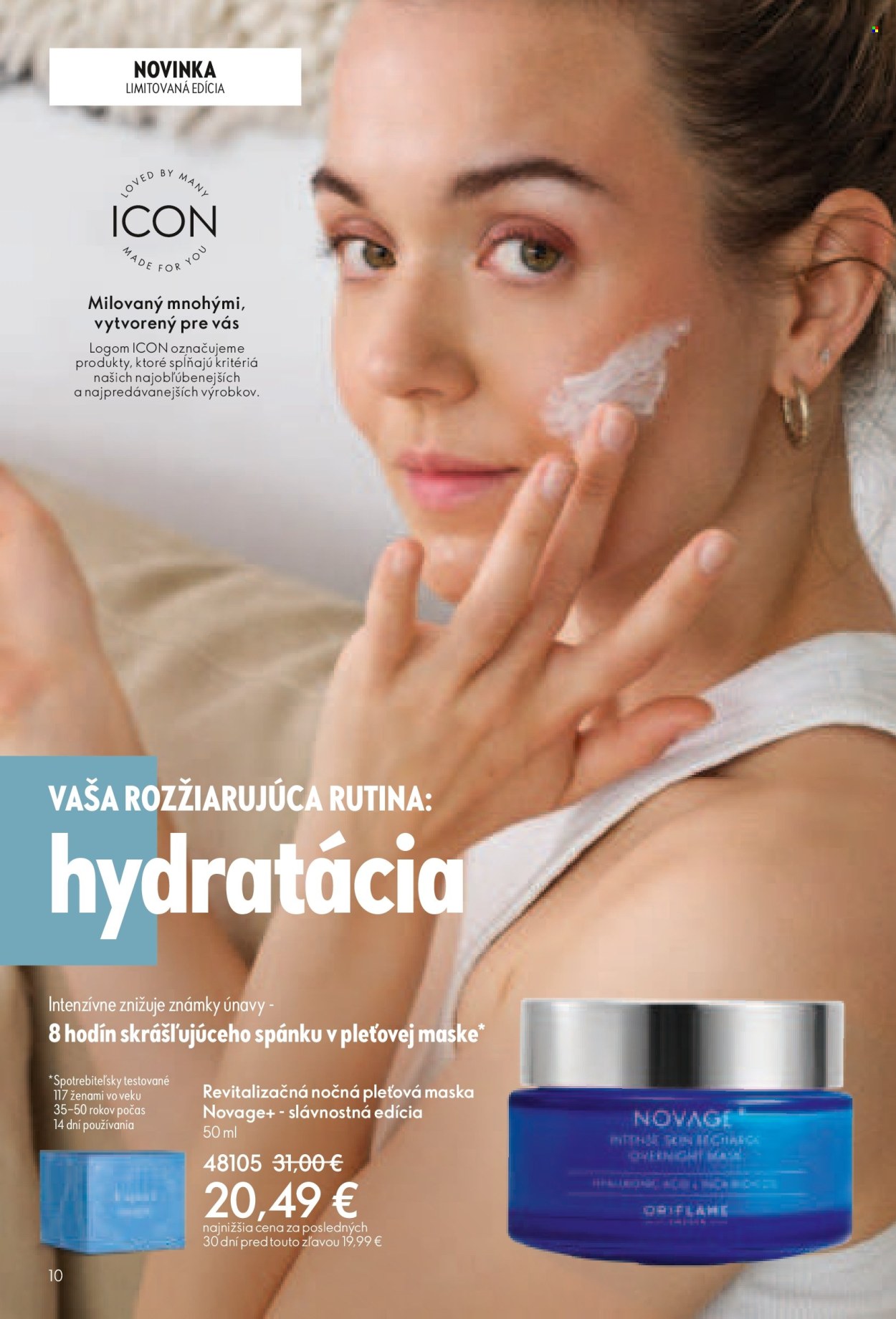 Leták Oriflame - 24.12.2025 - 20.1.2026. Strana 10