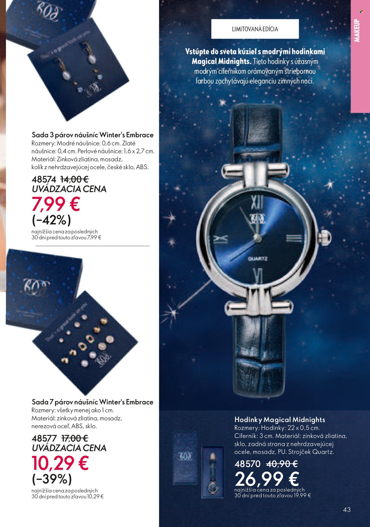 Leták Oriflame - 24.12.2025 - 20.1.2026. Strana 43