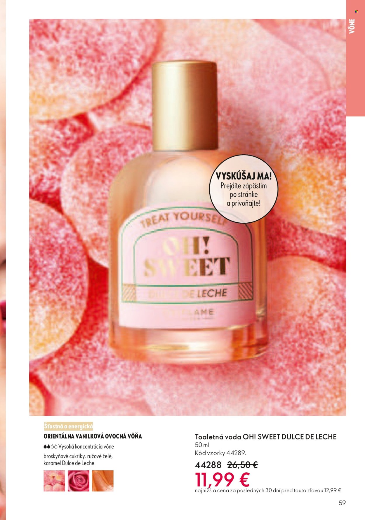 Leták Oriflame - 24.12.2025 - 20.1.2026. Strana 59