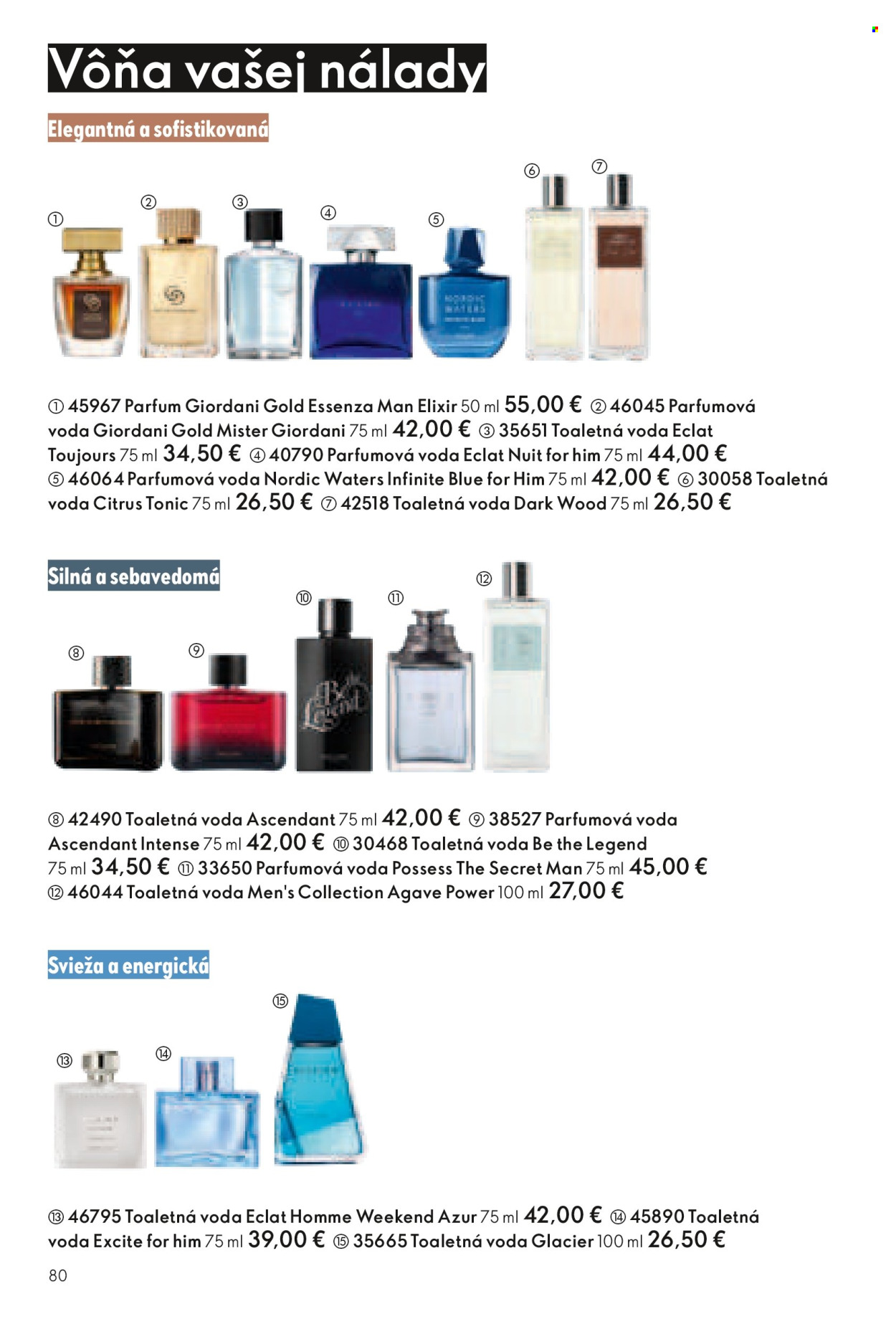 Leták Oriflame - 24.12.2025 - 20.1.2026. Strana 80