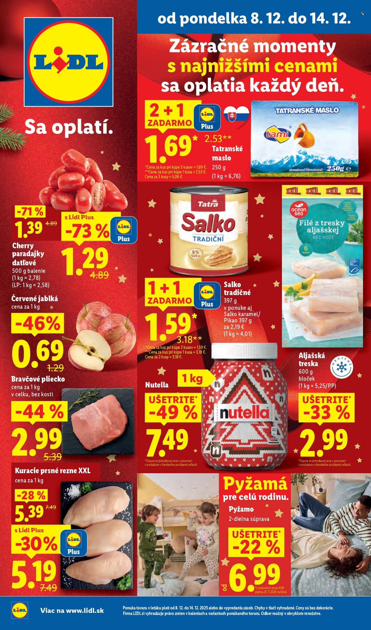 Leták Lidl - 8.12.2025 - 14.12.2025. Strana 1