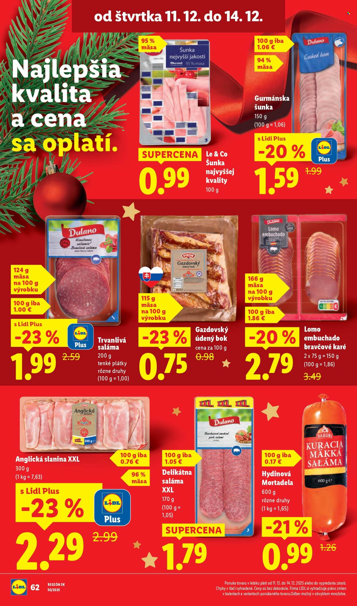 Leták Lidl - 8.12.2025 - 14.12.2025. Strana 75