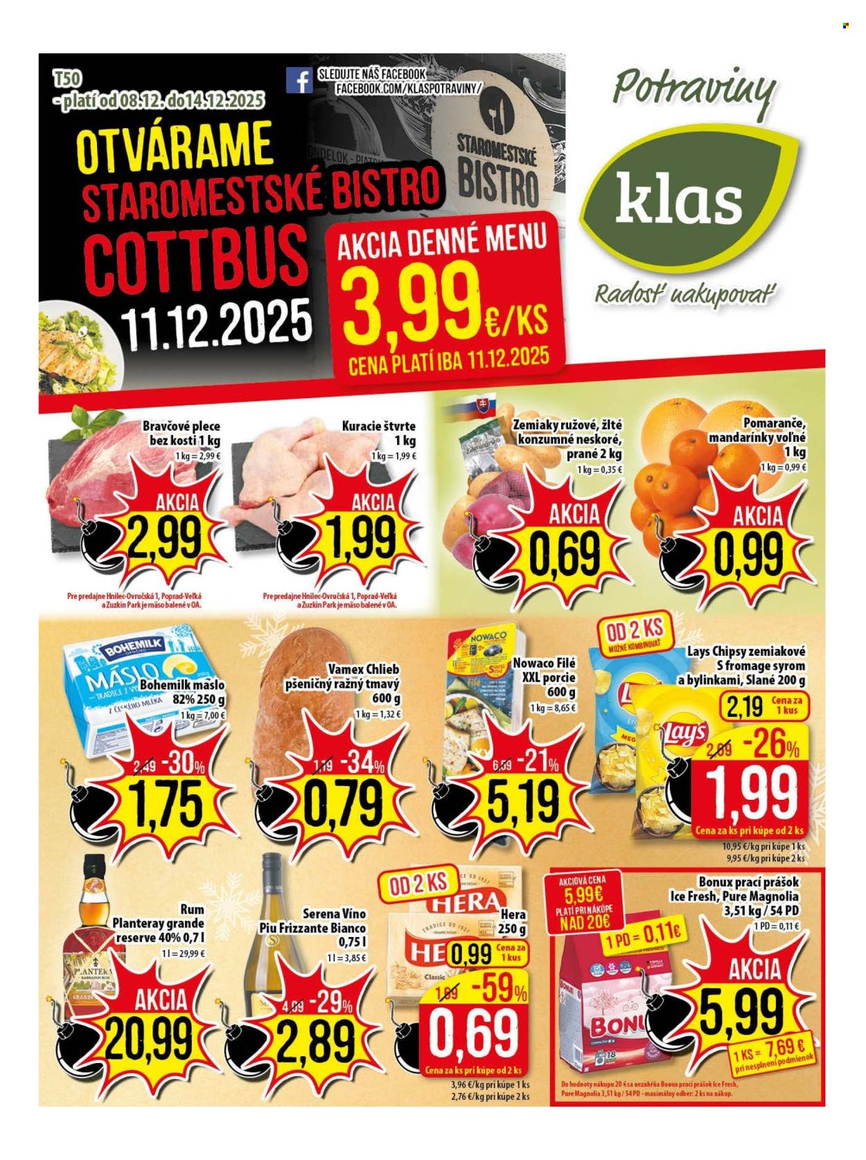 Leták Klas - 8.12.2025 - 14.12.2025. Strana 1