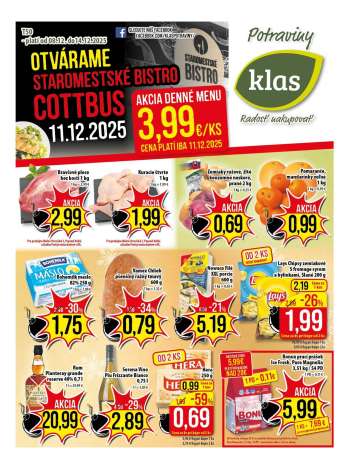 Leták Klas - 8.12.2025 - 14.12.2025.