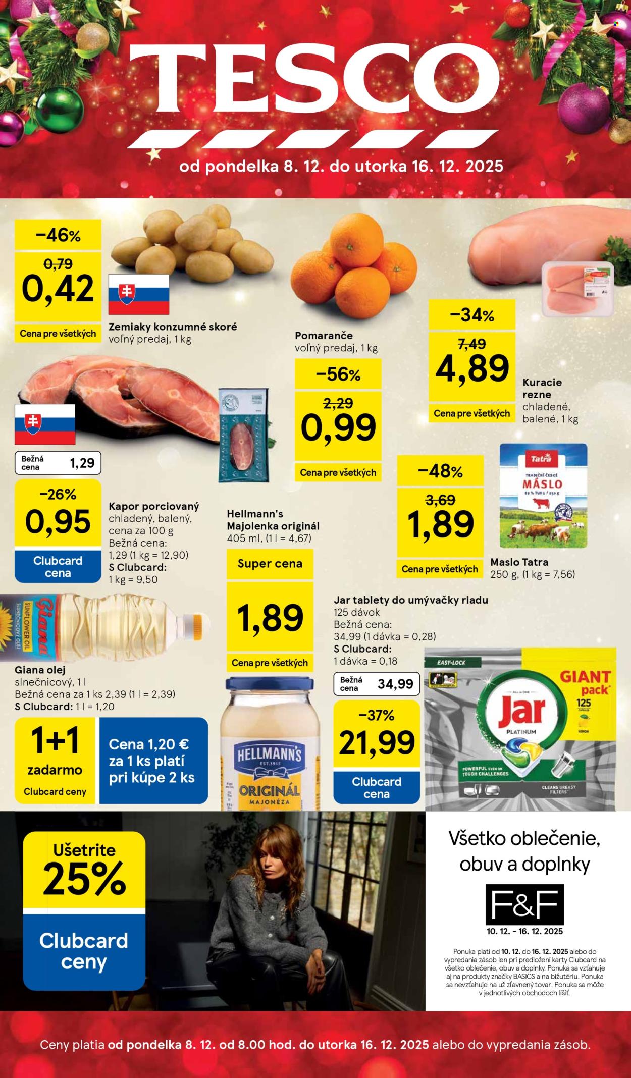 Leták TESCO - 8.12.2025 - 16.12.2025. Strana 1