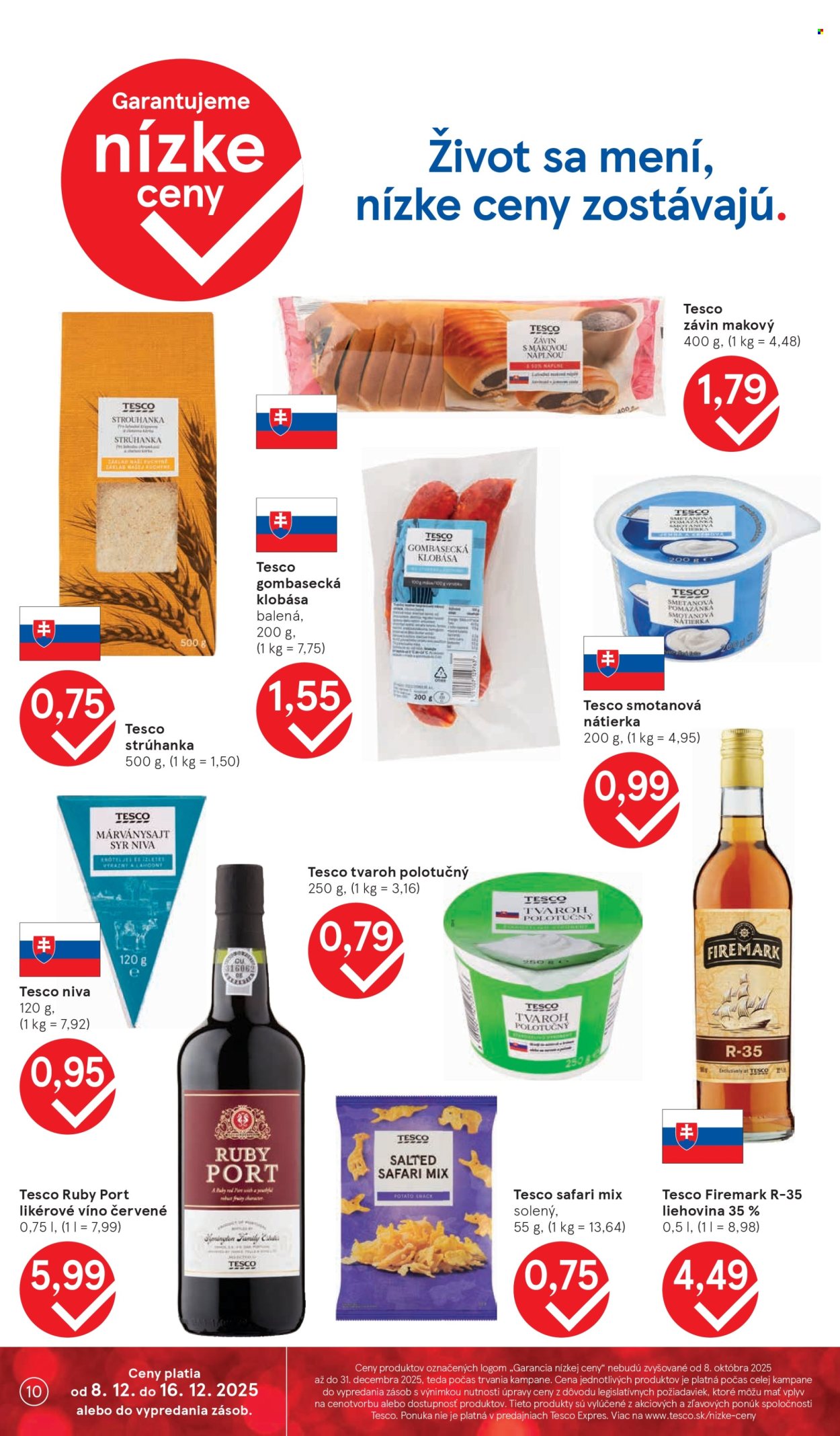 Leták TESCO - 8.12.2025 - 16.12.2025. Strana 10