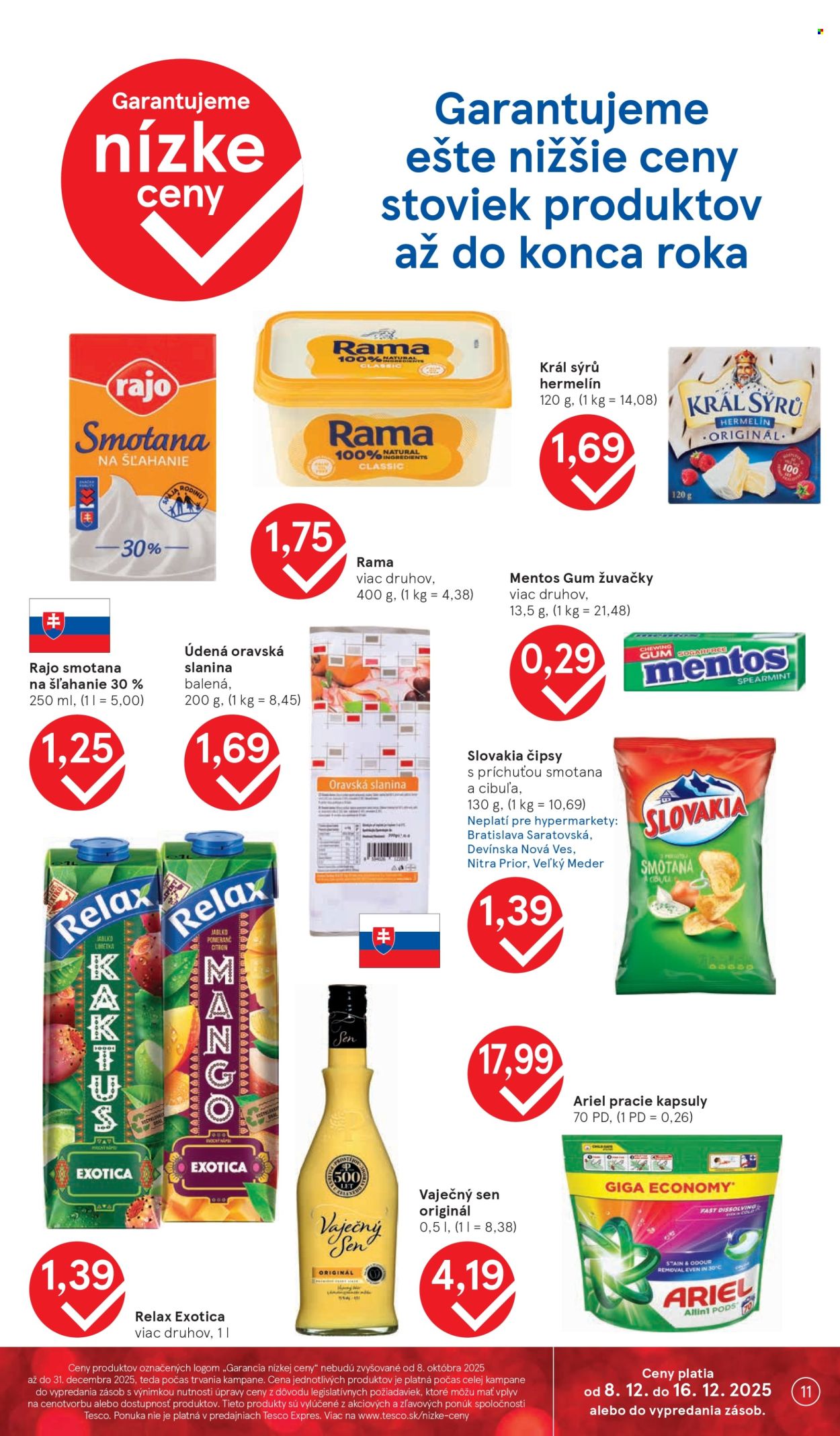 Leták TESCO - 8.12.2025 - 16.12.2025. Strana 11