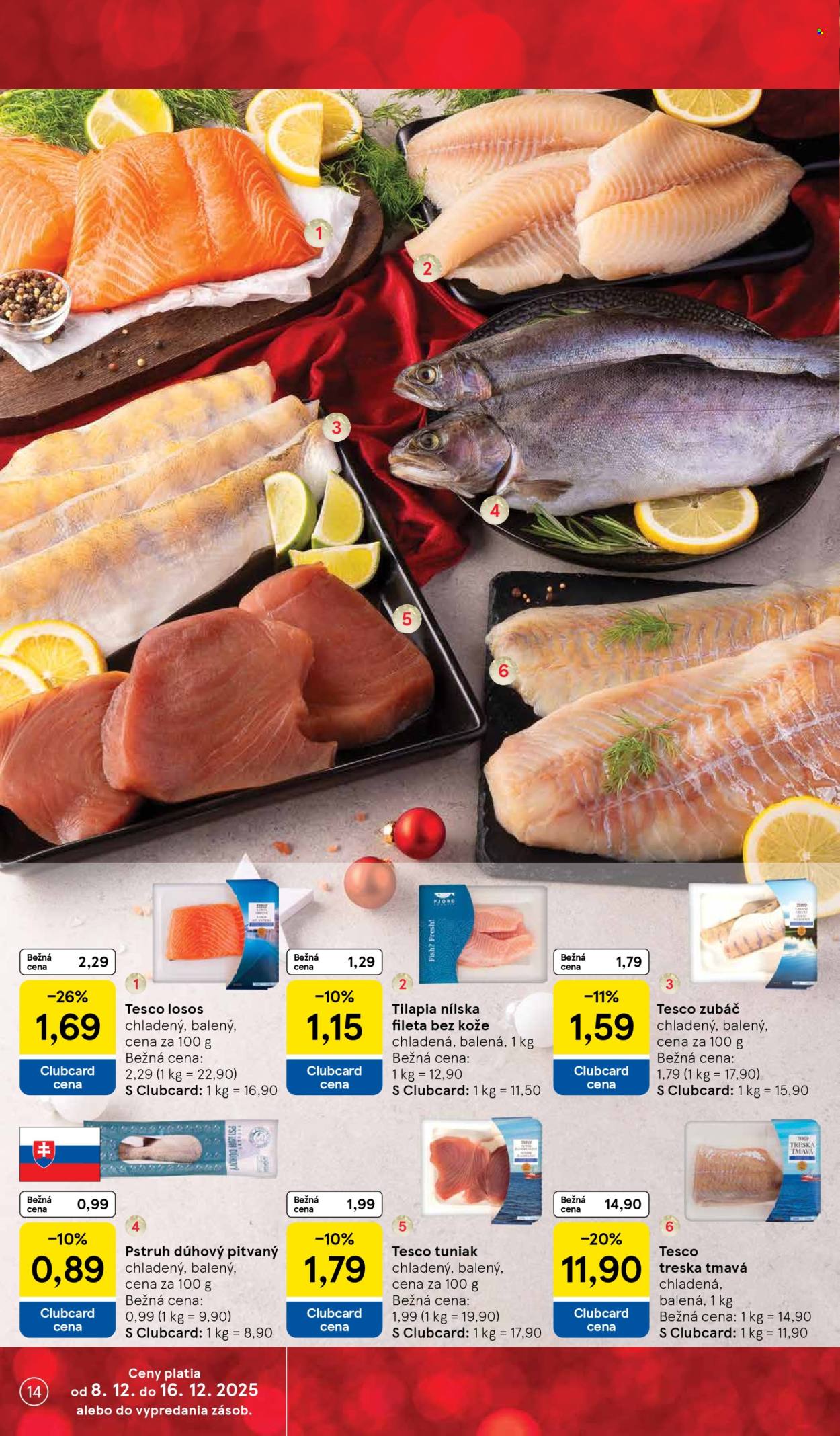 Leták TESCO - 8.12.2025 - 16.12.2025. Strana 14