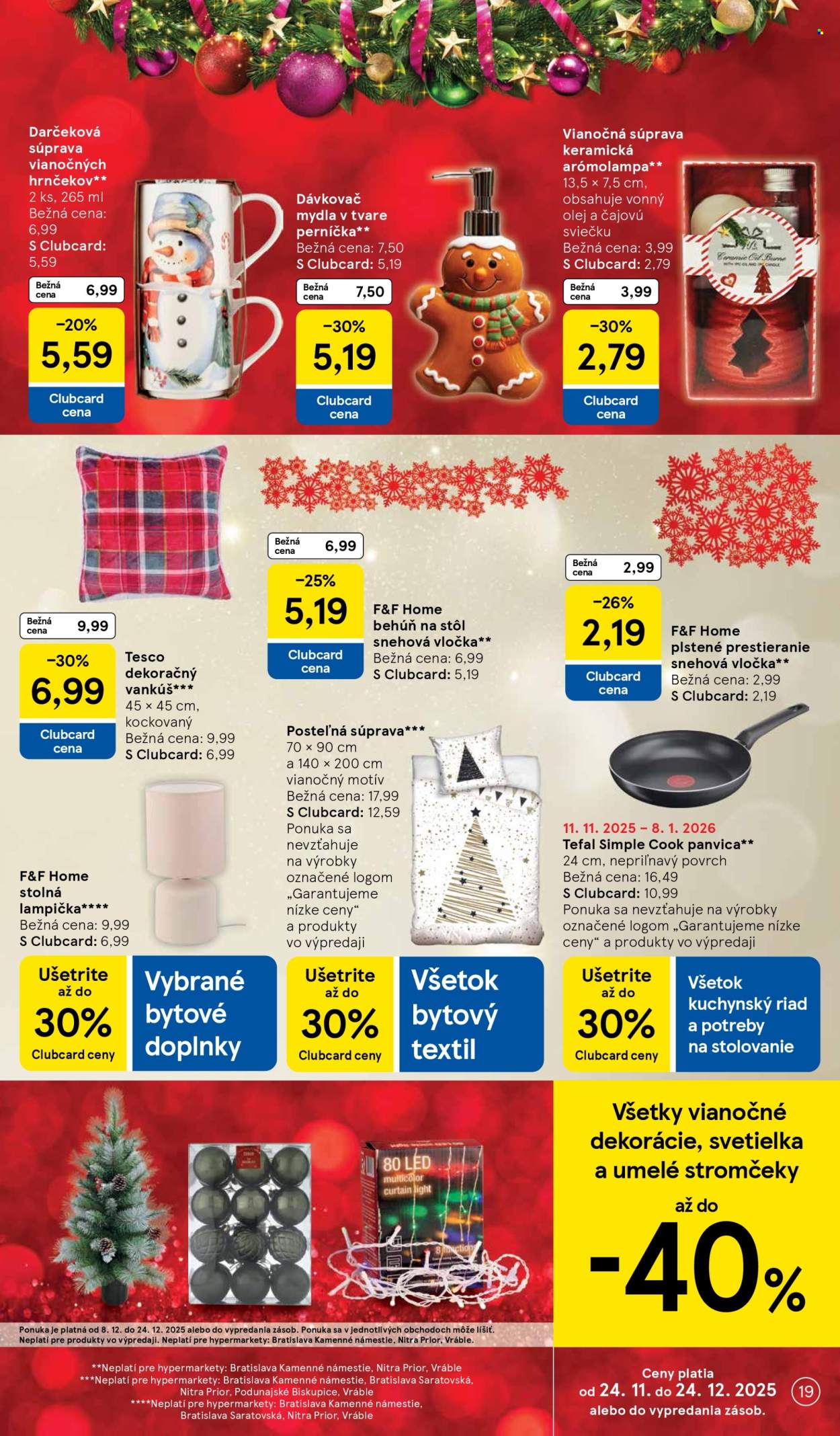 Leták TESCO - 8.12.2025 - 16.12.2025. Strana 19