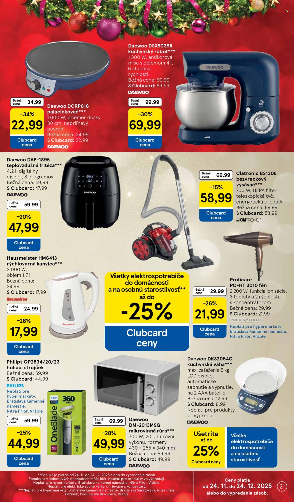 Leták TESCO - 8.12.2025 - 16.12.2025. Strana 21
