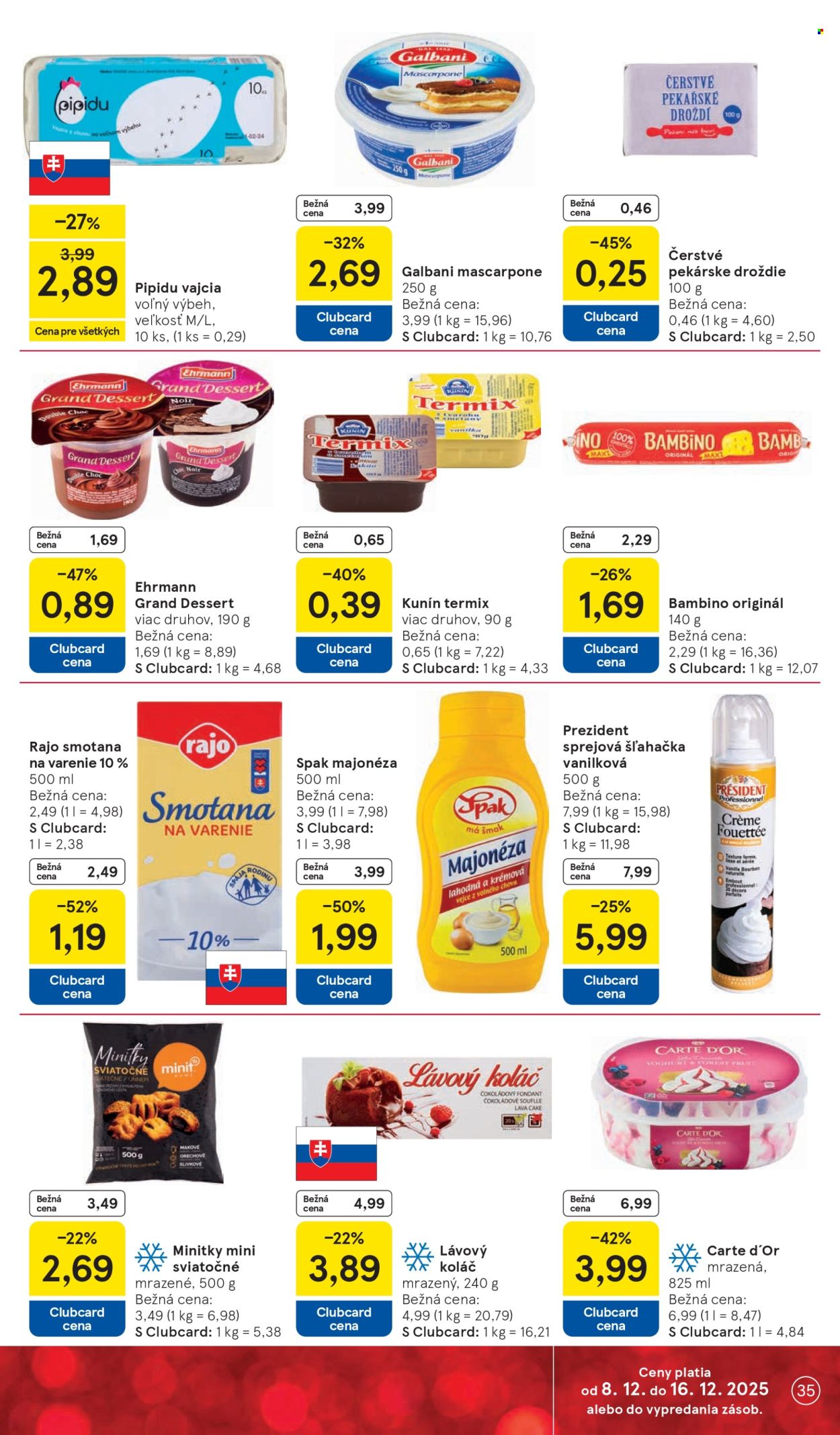 Leták TESCO - 8.12.2025 - 16.12.2025. Strana 35