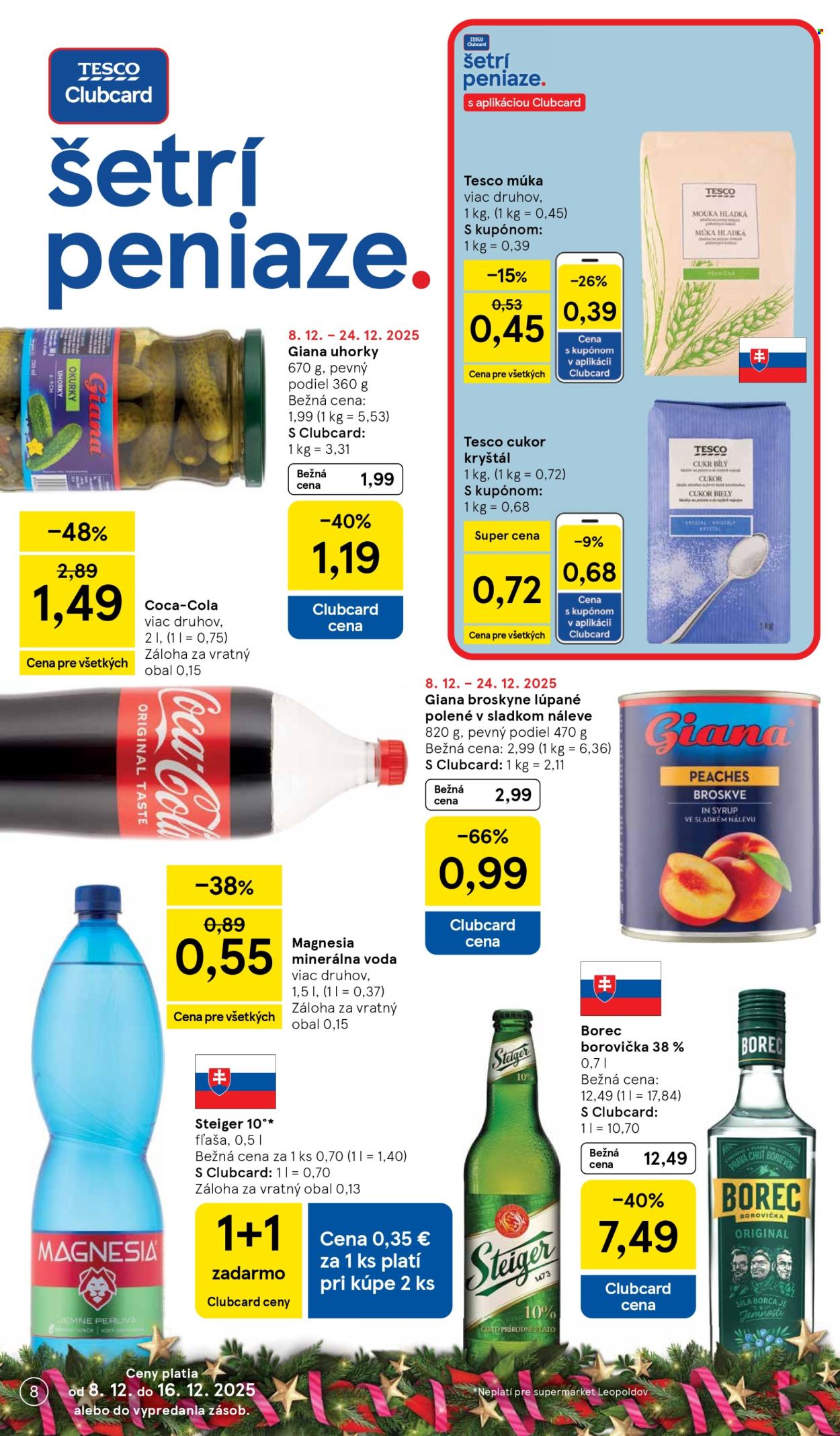 Leták TESCO supermarket - 8.12.2025 - 16.12.2025. Strana 8