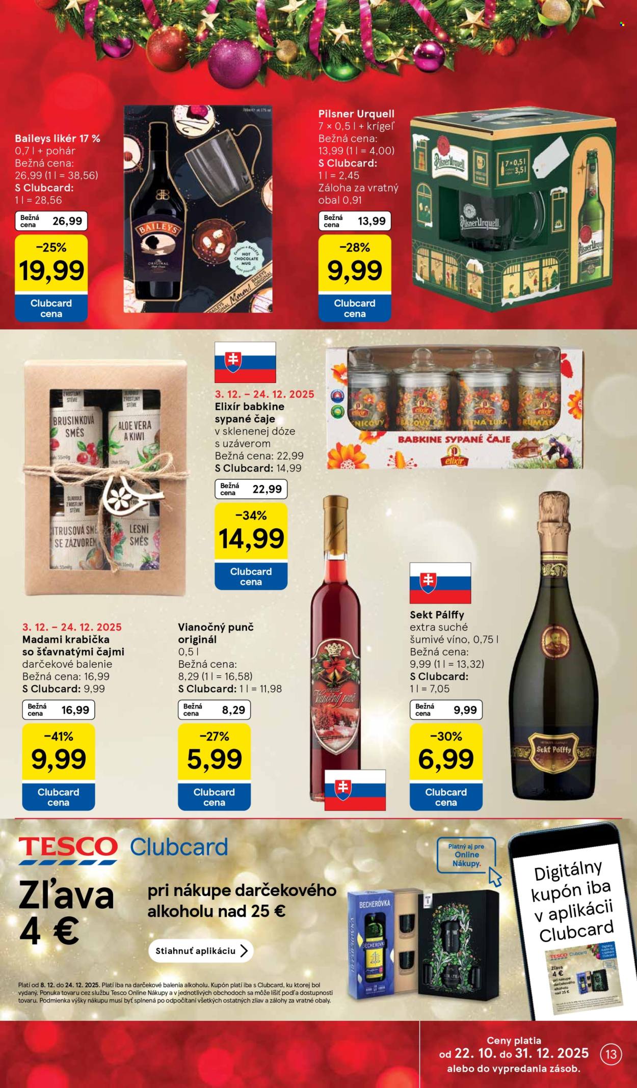 Leták TESCO supermarket - 8.12.2025 - 16.12.2025. Strana 13