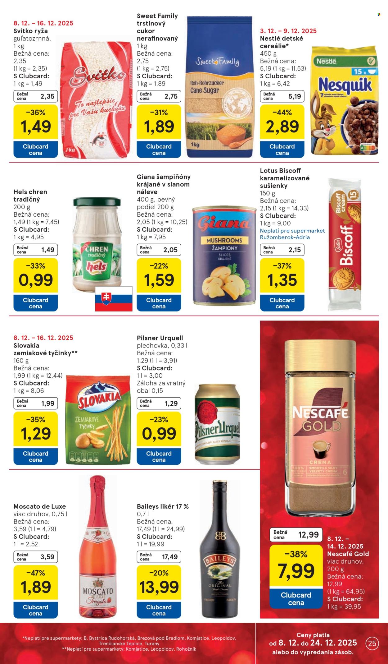 Leták TESCO supermarket - 8.12.2025 - 16.12.2025. Strana 25