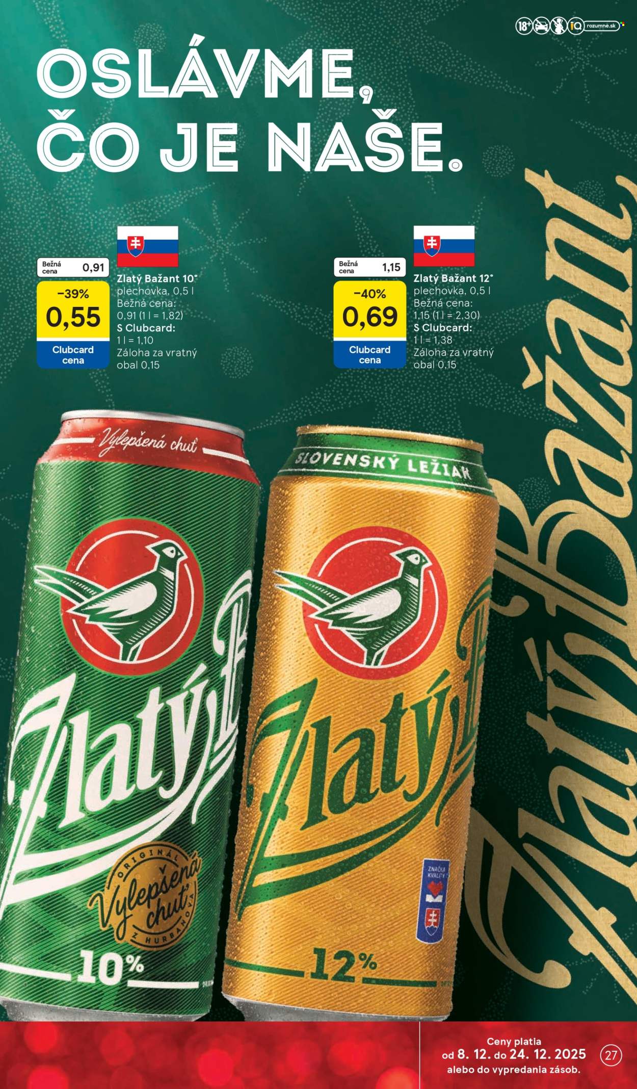 Leták TESCO supermarket - 8.12.2025 - 16.12.2025. Strana 27